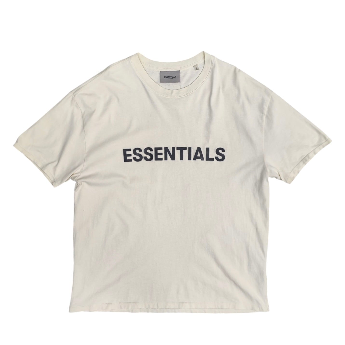 Fear Of God Essentials Cream White Tshirt