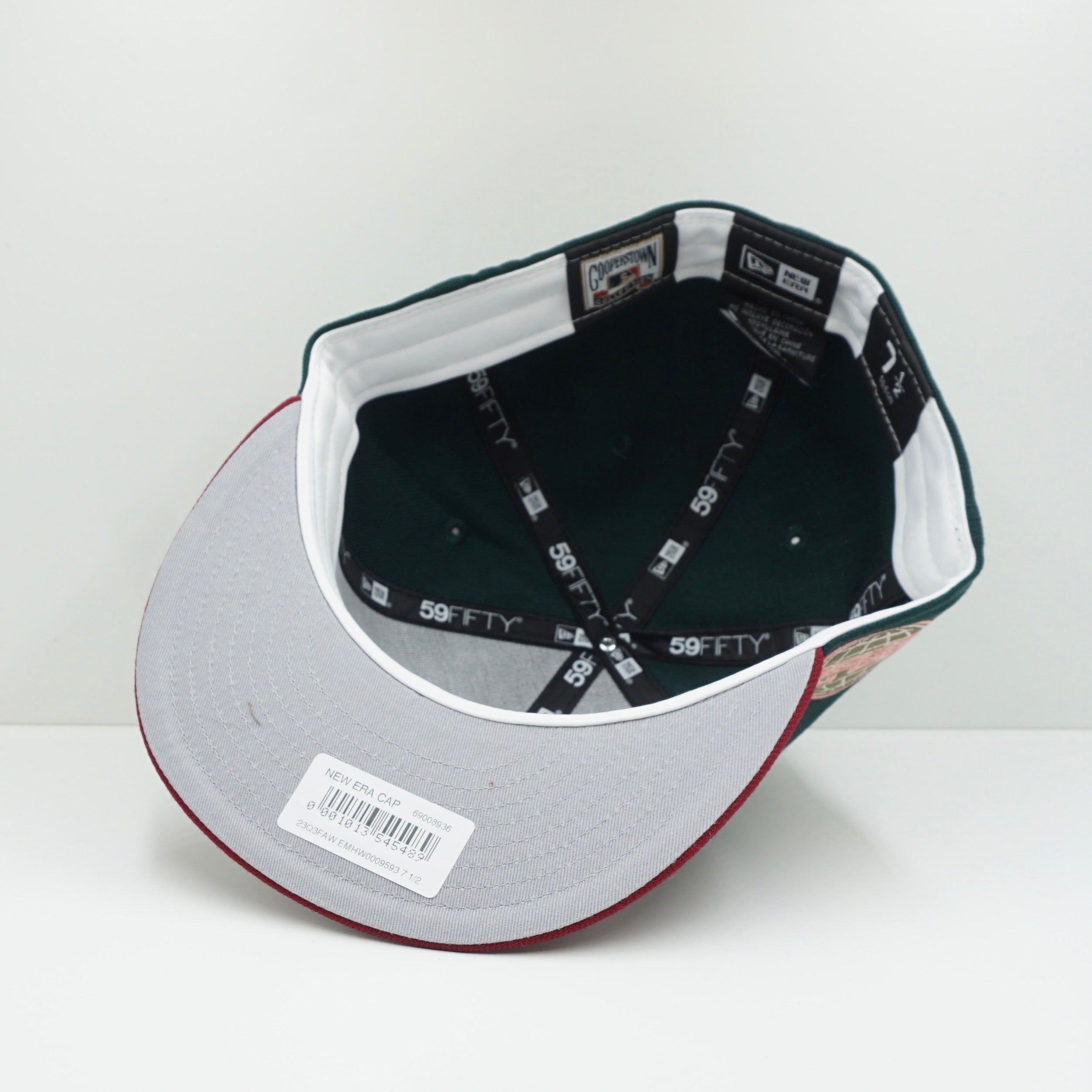 New Era Cooperstown Chicago White Sox Green/Red Fitted Cap