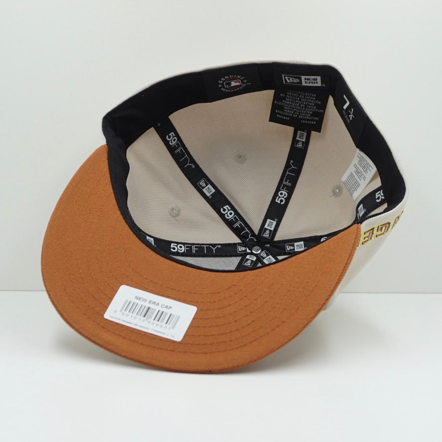 New Era Los Angeles Angels Brown/Beige Fitted Cap