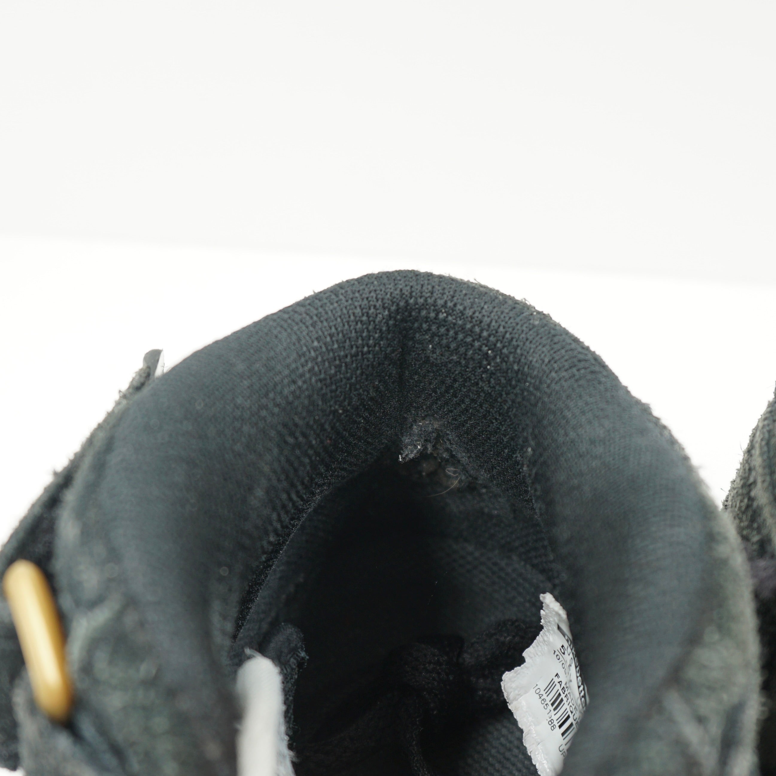 Nike Air Force 1 Mid Black Gold (GS)