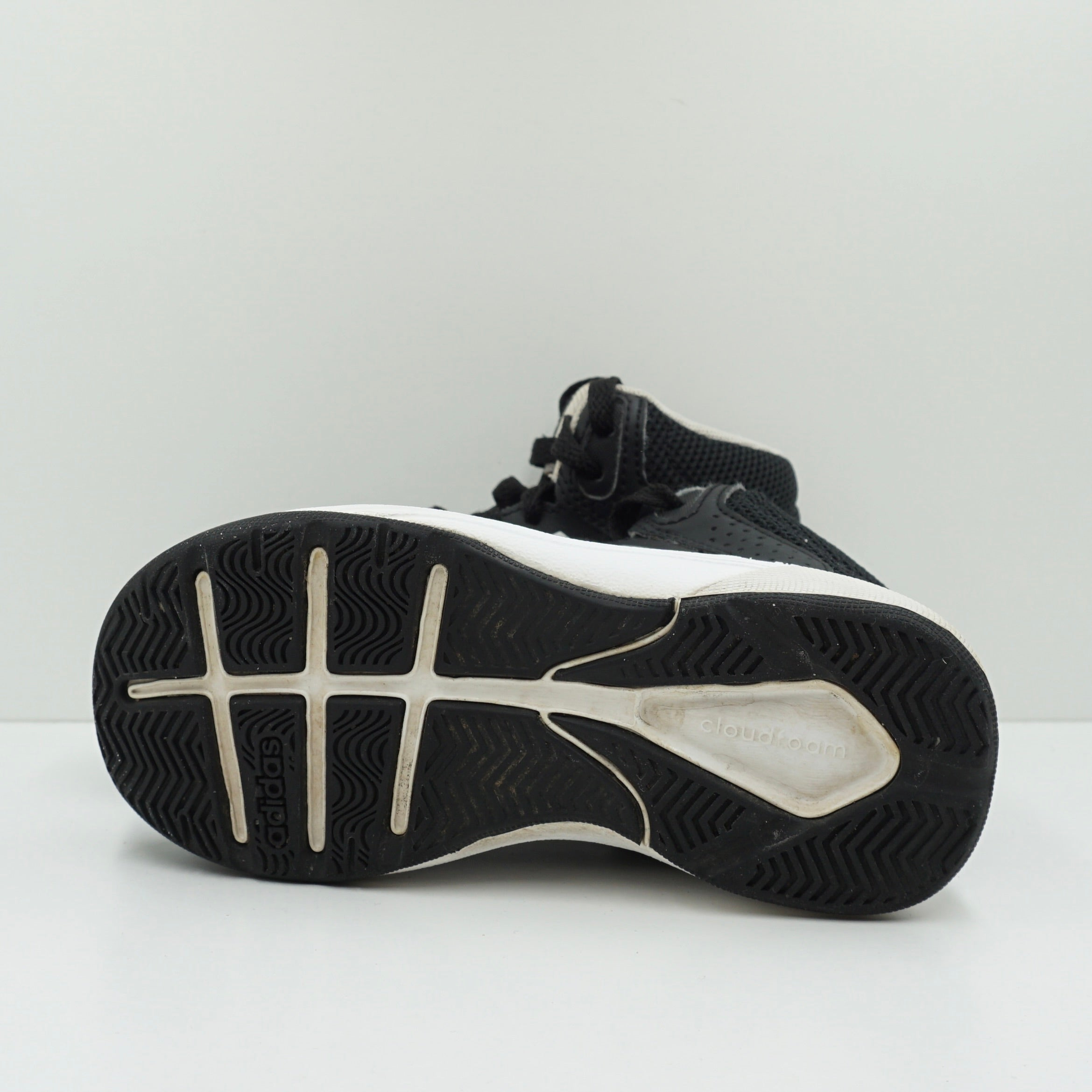 Adidas Cloudfoam llation Mid Black White (PS)