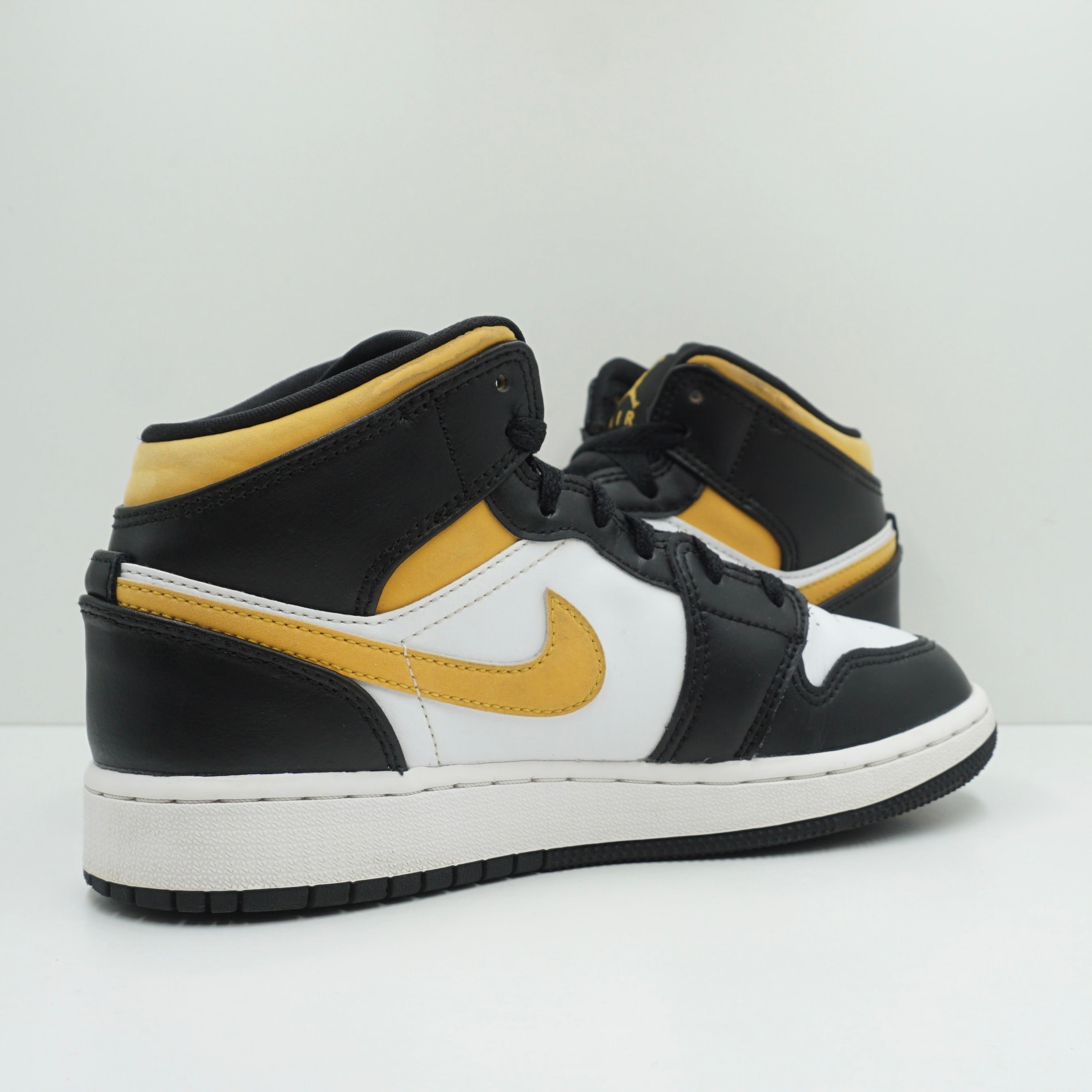 Jordan 1 Mid Pollen Black (GS)