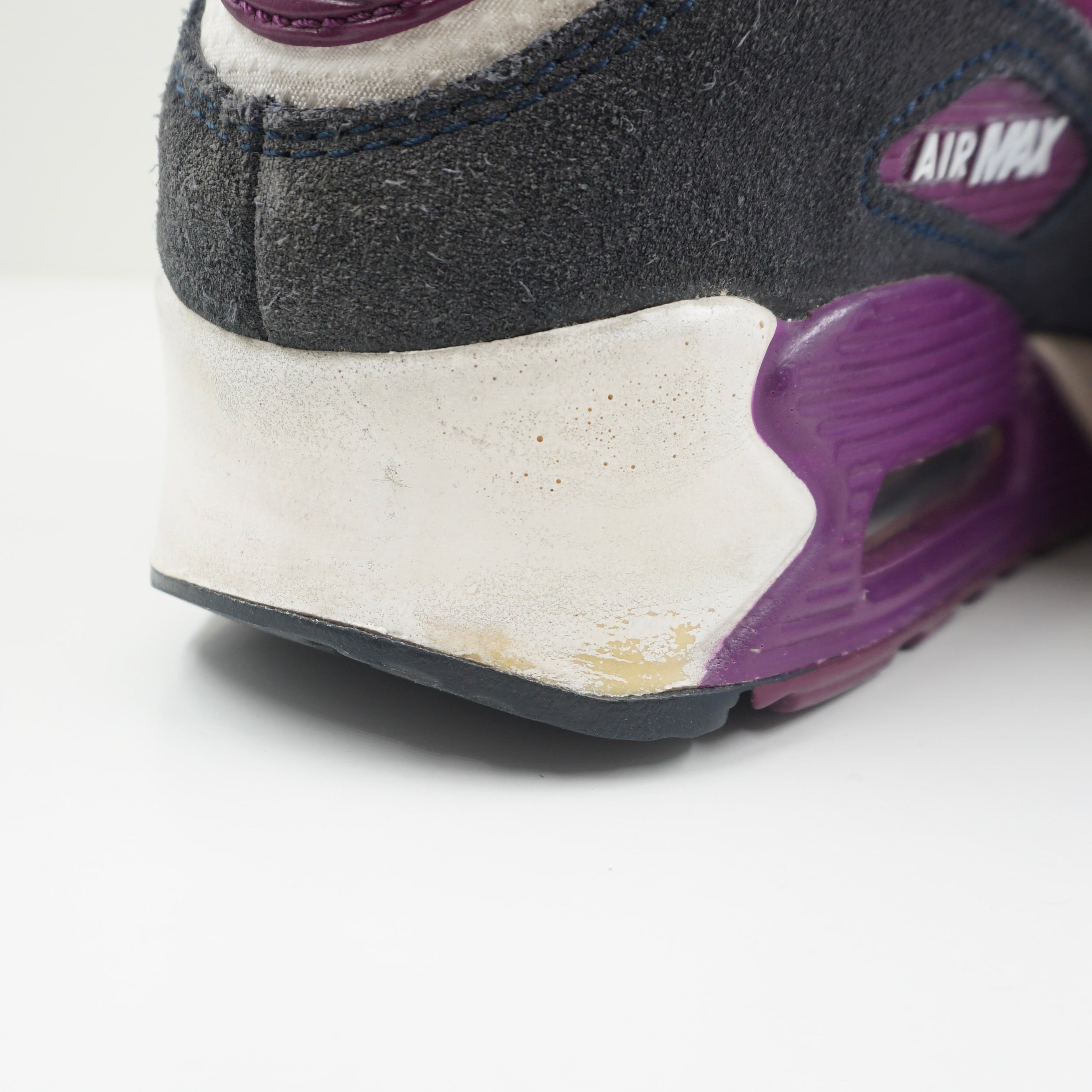 Nike Air Max 90 Essential White Bright Grape (W)