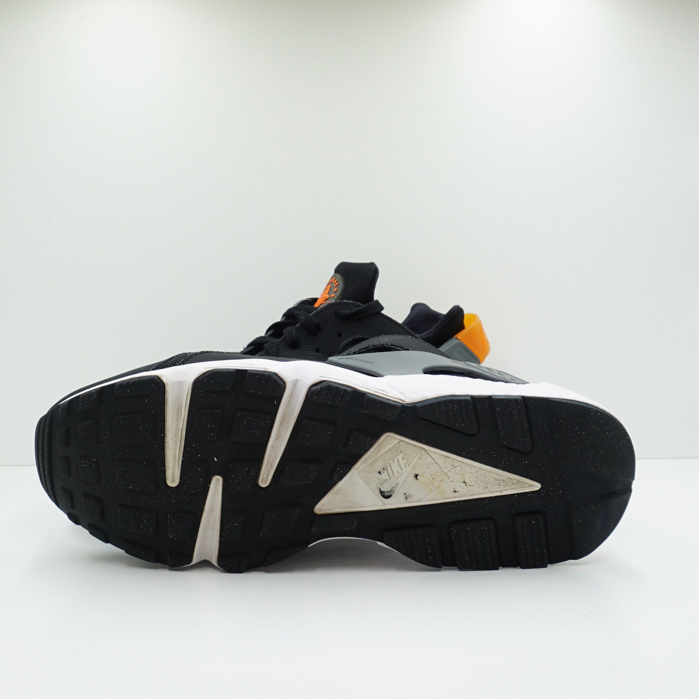 Nike Air Huarache Black Safety Orange