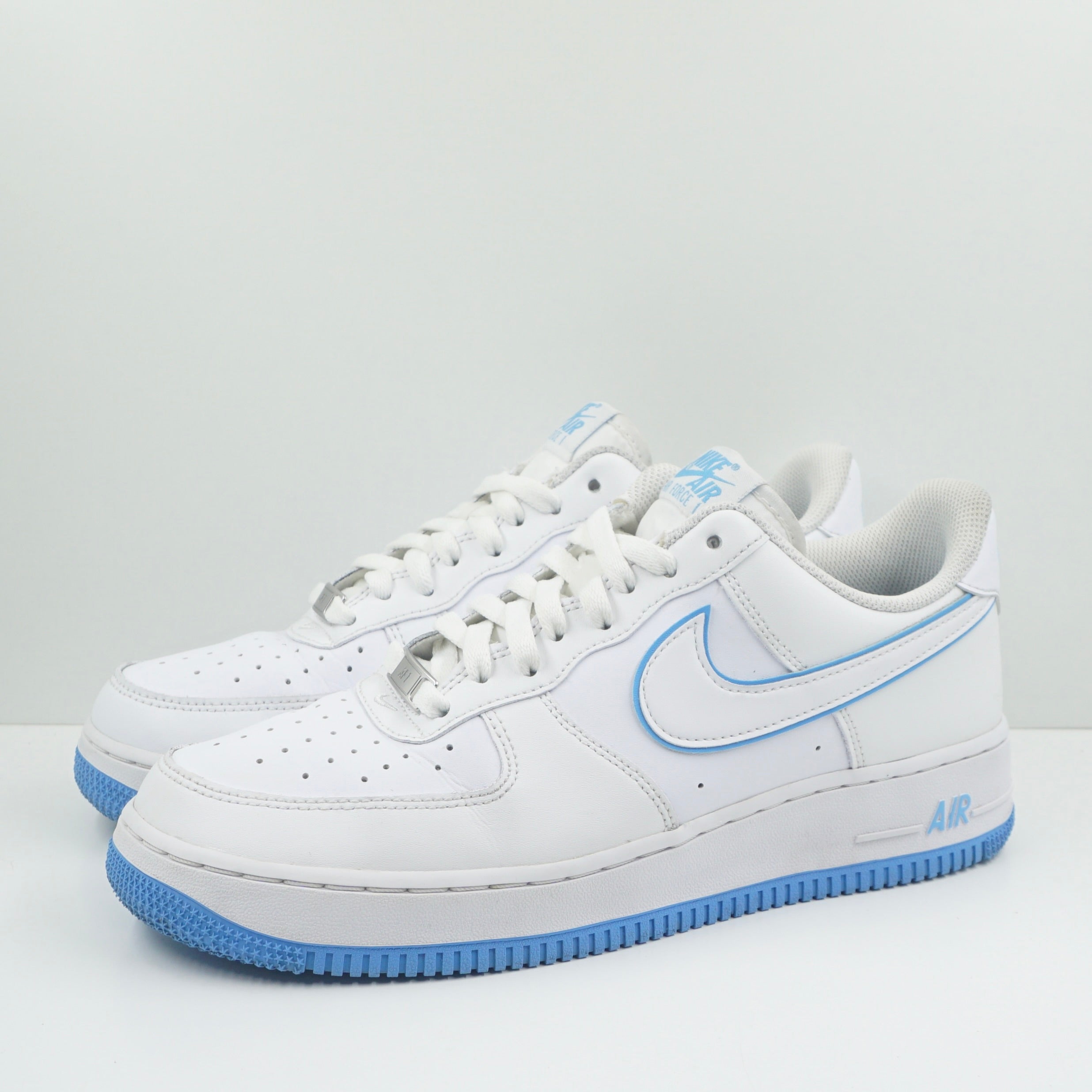 Nike Air Force 1 '07 Low White University Blue Sole
