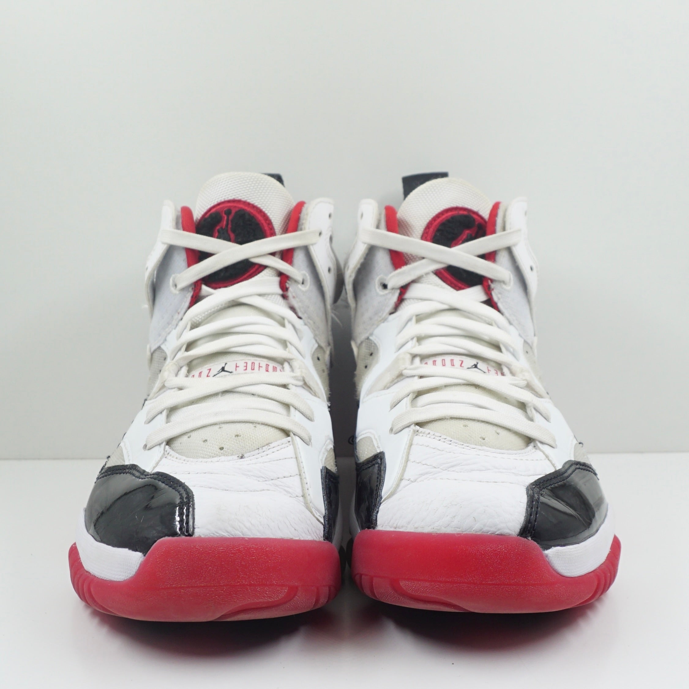 Jordan Jumpman Two Trey White Gym Red Black