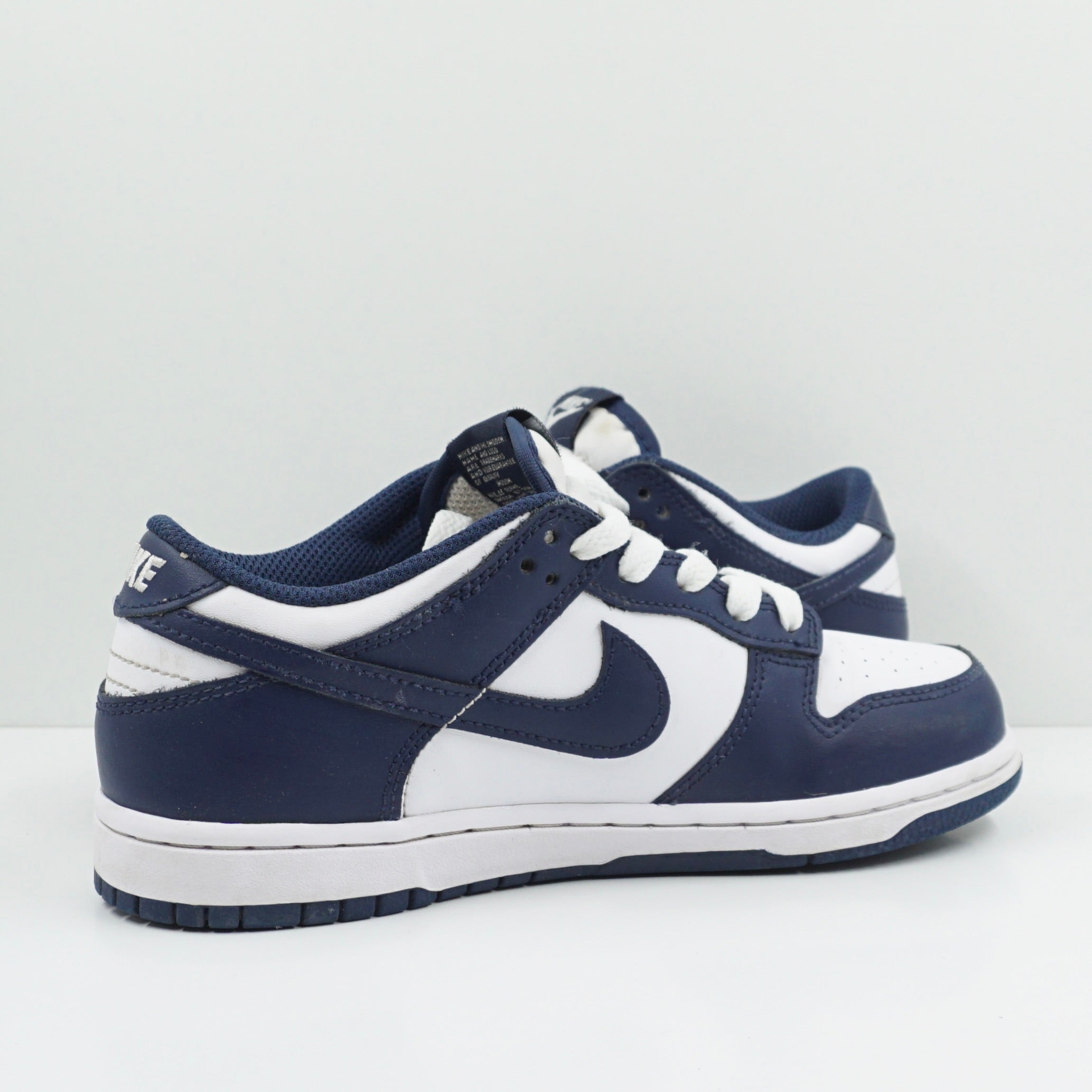 Nike Dunk Low White Midnight Navy (PS)