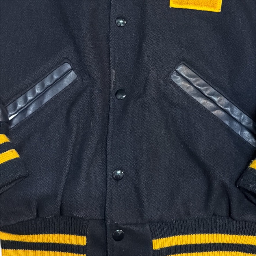 Vintage DeLong University Of Toledo Rockets Varsity Letterman Jacket