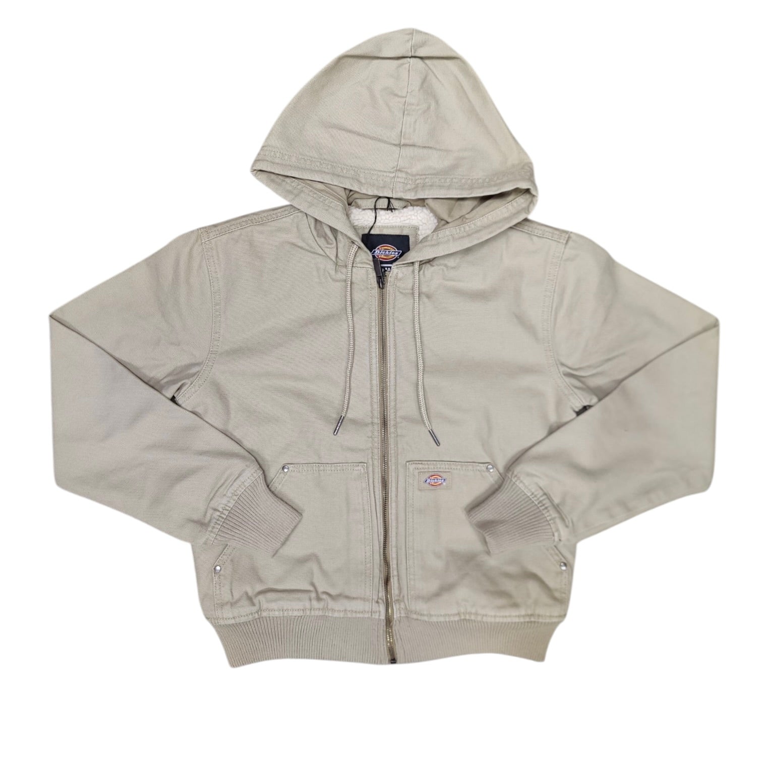 Dickies Duck Canvas Sherpa Lined Beige Jacket