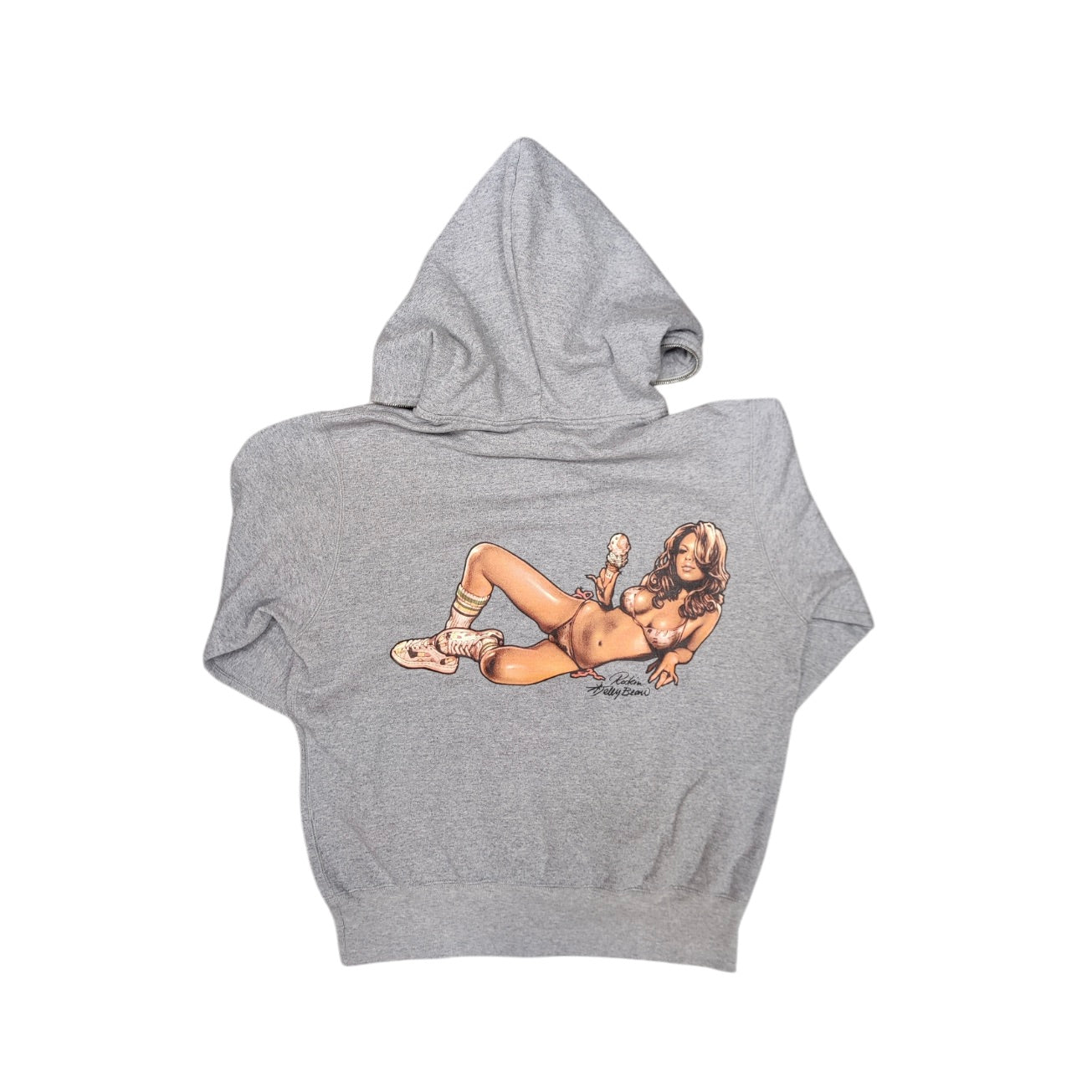 ICE Cream Rokin Jelly Bean Grey Full Zip Hoodie (Made in Japan)