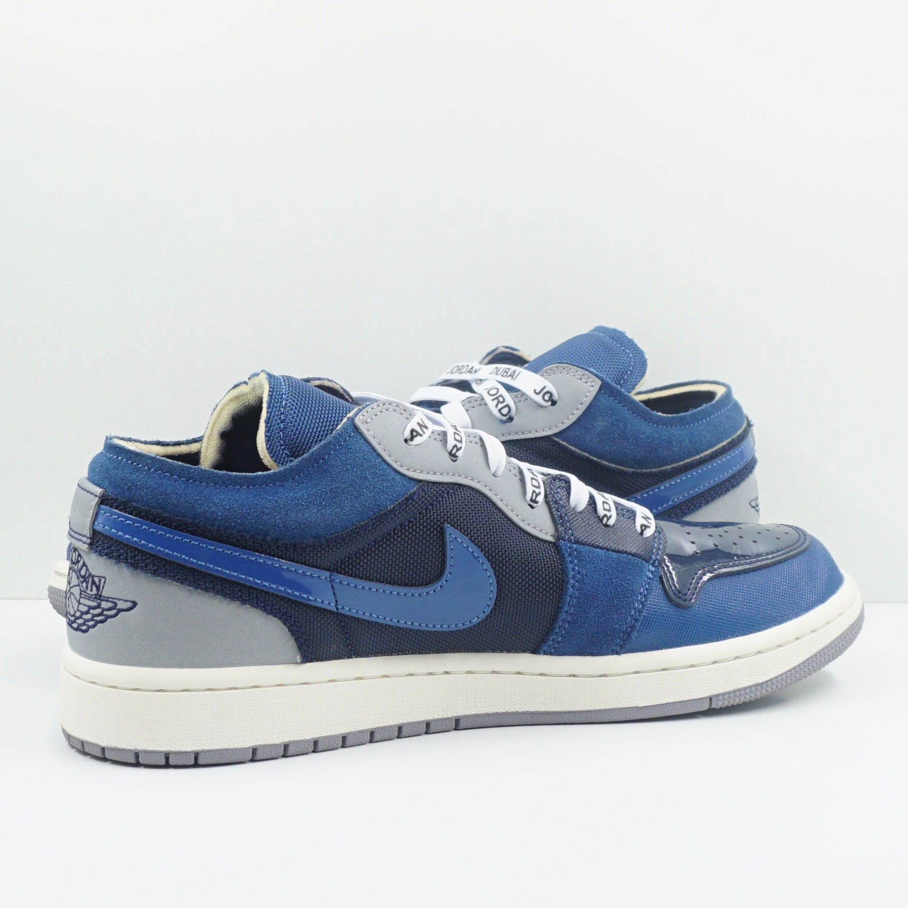 Jordan 1 Low SE Craft Obsidian French Blue Ashen Slate White