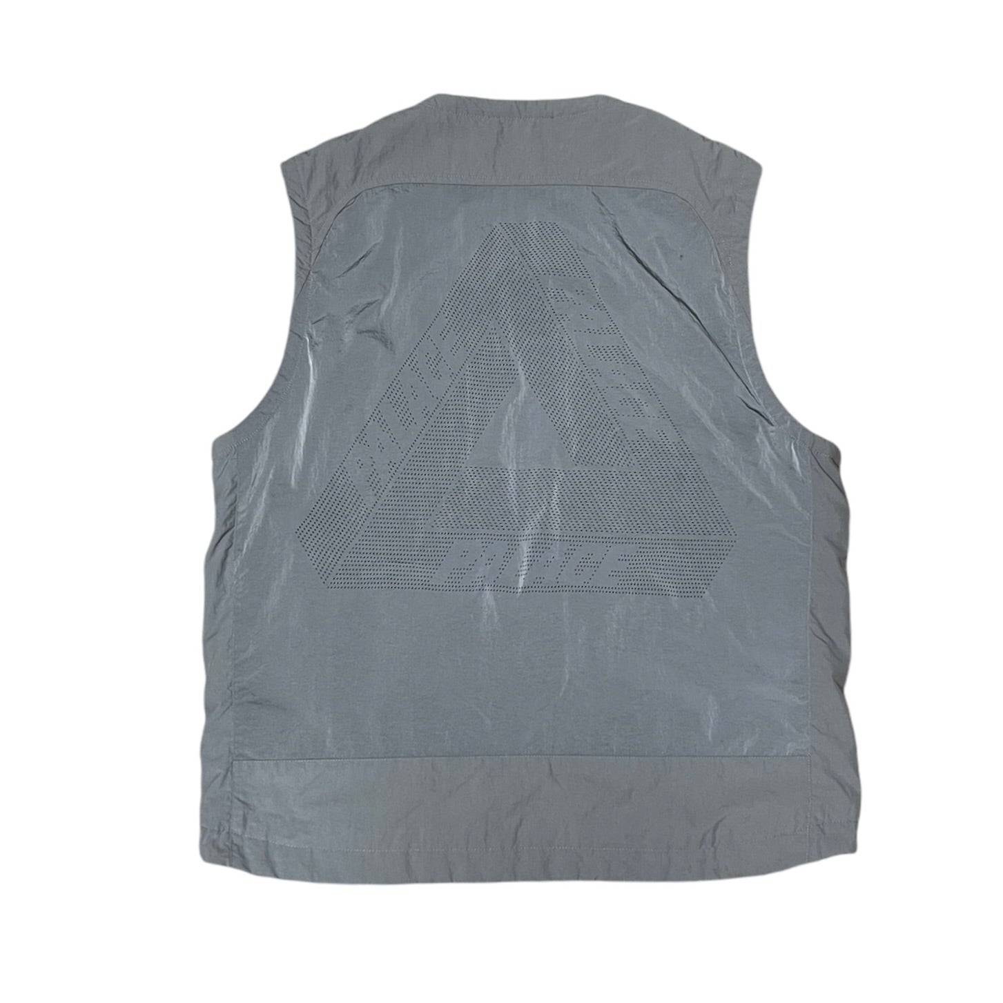 Palace Utility Iridescent Jacket + Vest Grey
