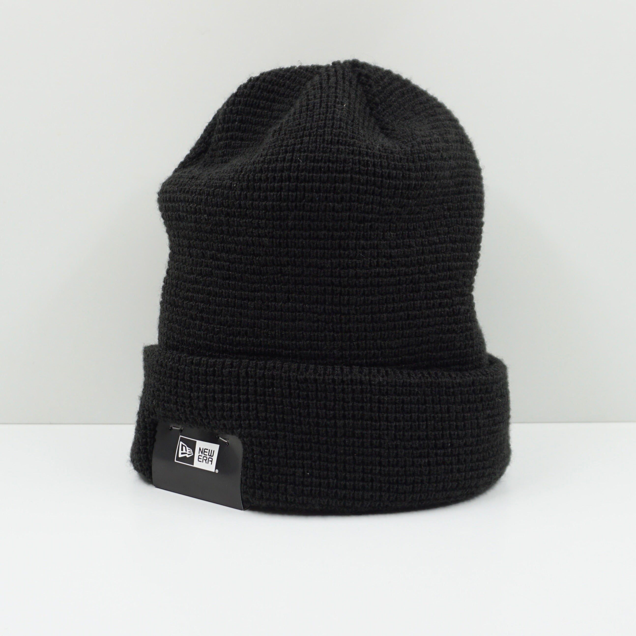 New Era Black Small Logo Beanie