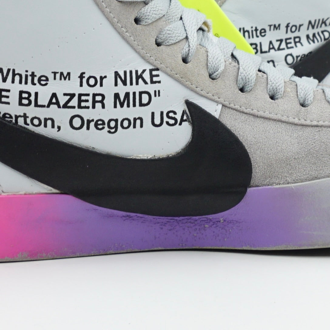 Nike Blazer Mid Off-White Wolf Grey Serena Queen