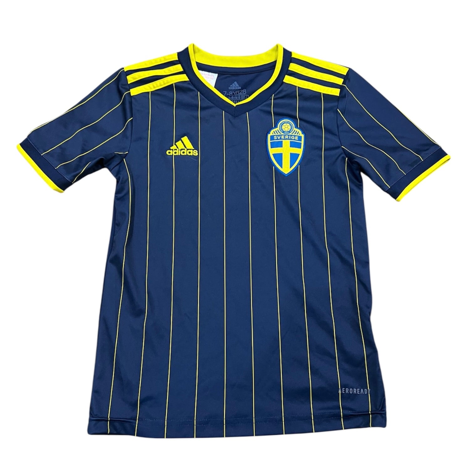 Adidas Sweden 2020/2021 Away Football Jersey (Youth)