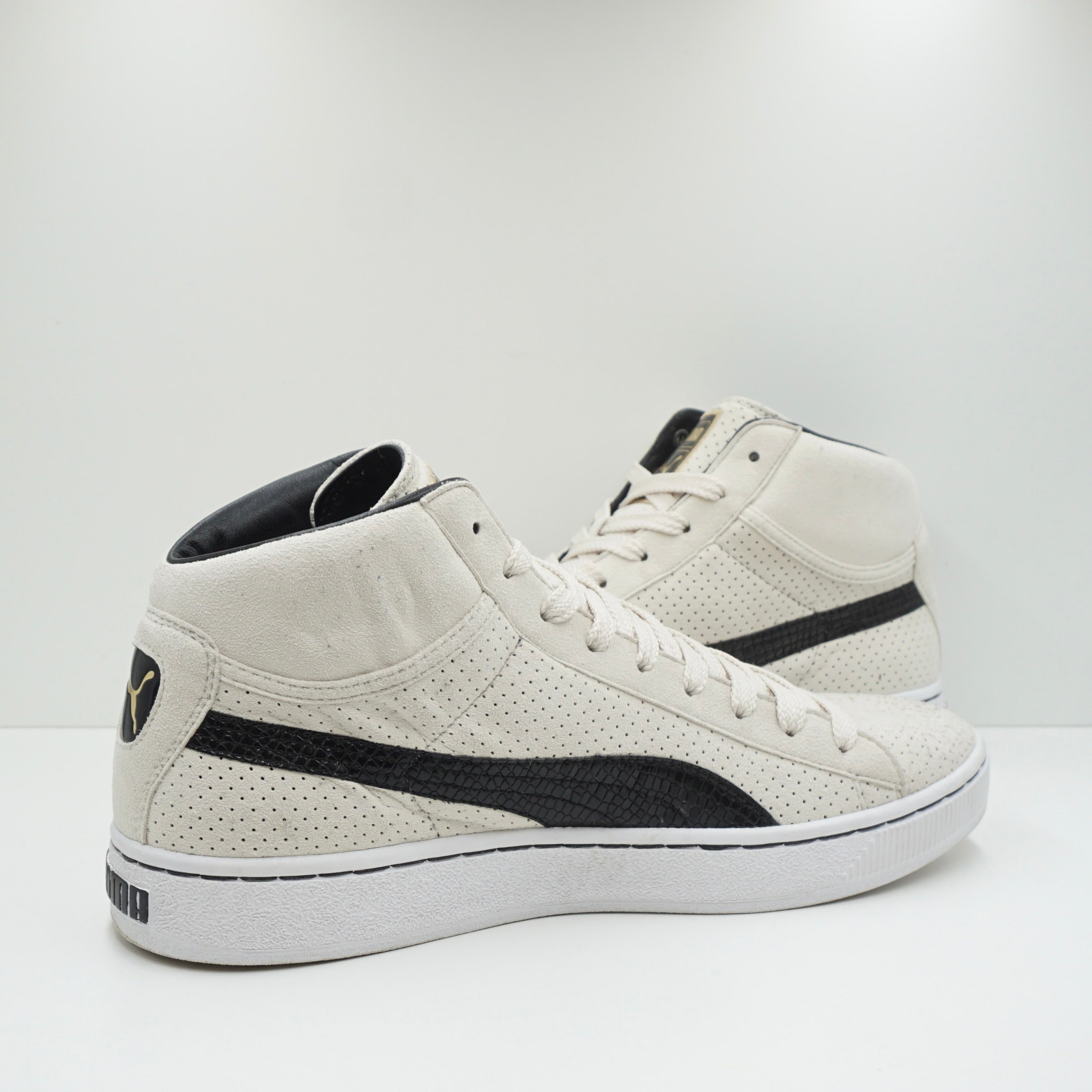 Puma Mid Undefeated Whisper White