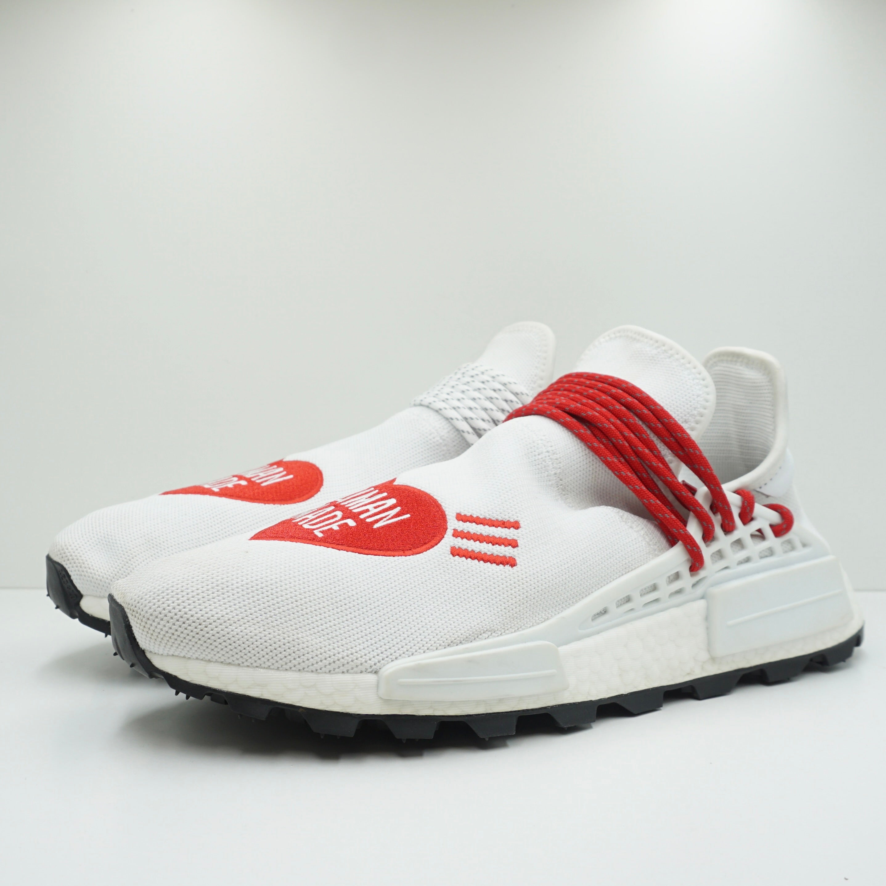 Adidas NMD HU Pharrell Human Made White Red