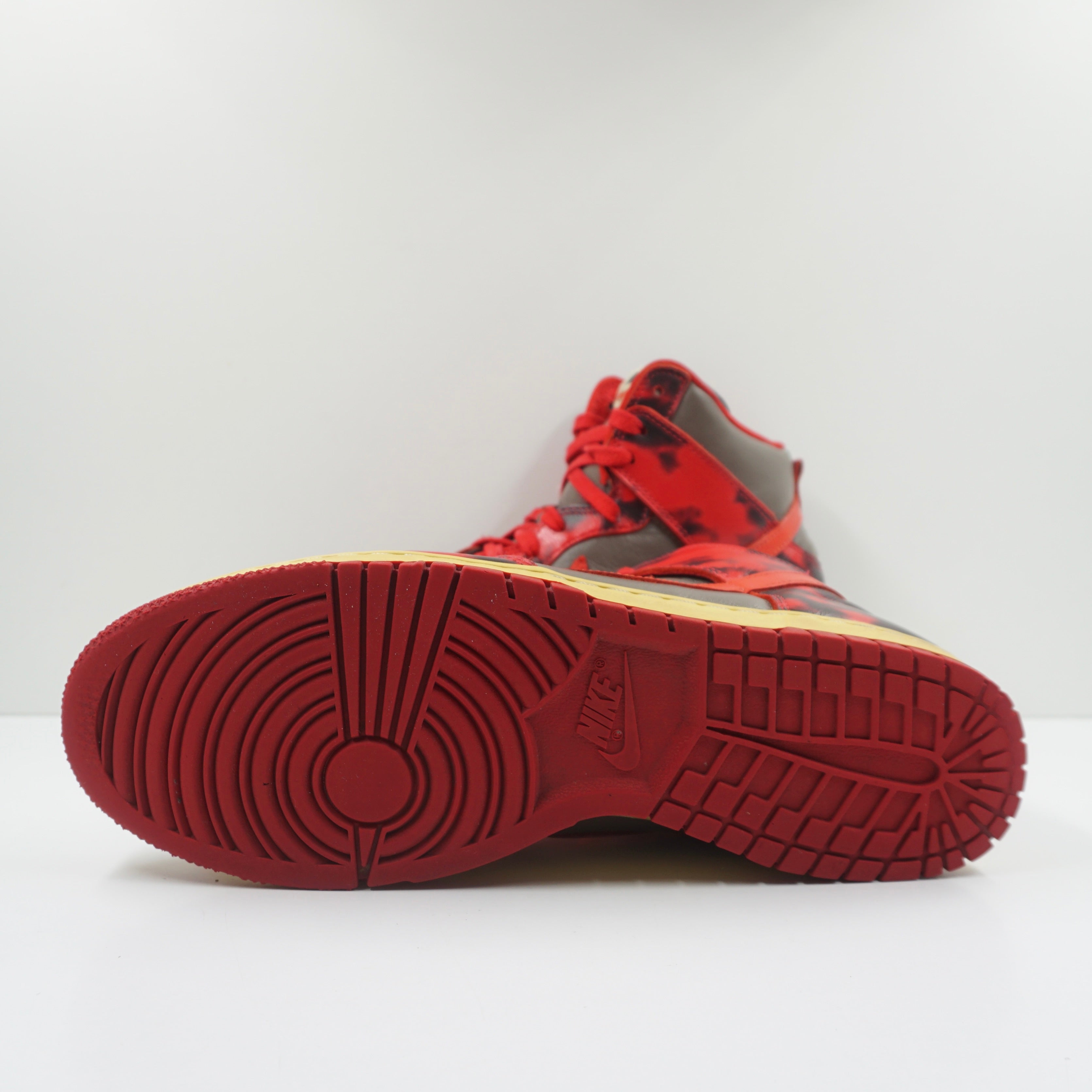 Nike Dunk High 1985 Red Acid Wash