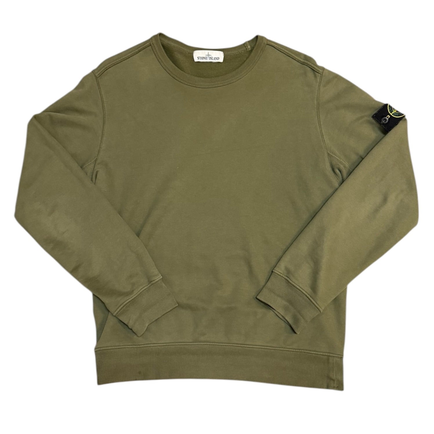 Stone Island SS22 Olive Green Sweatshirt