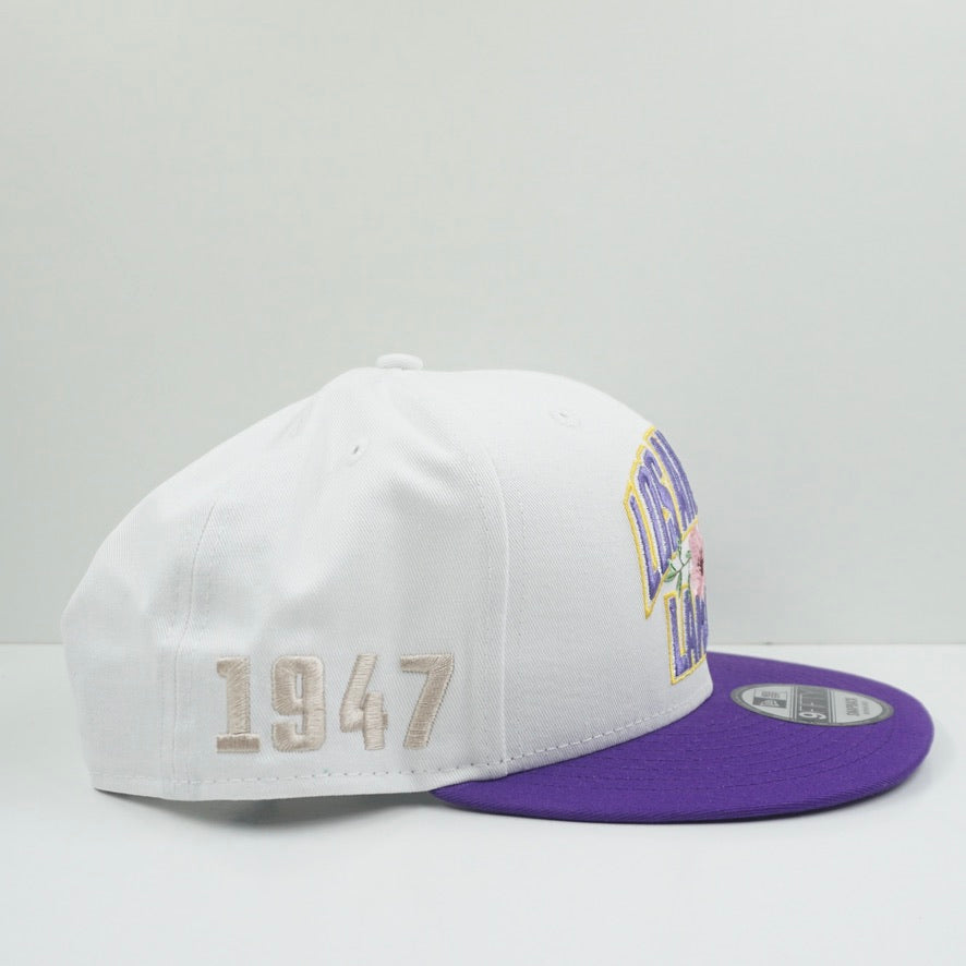 New Era Los Angeles Lakers Flower Snapback Cap