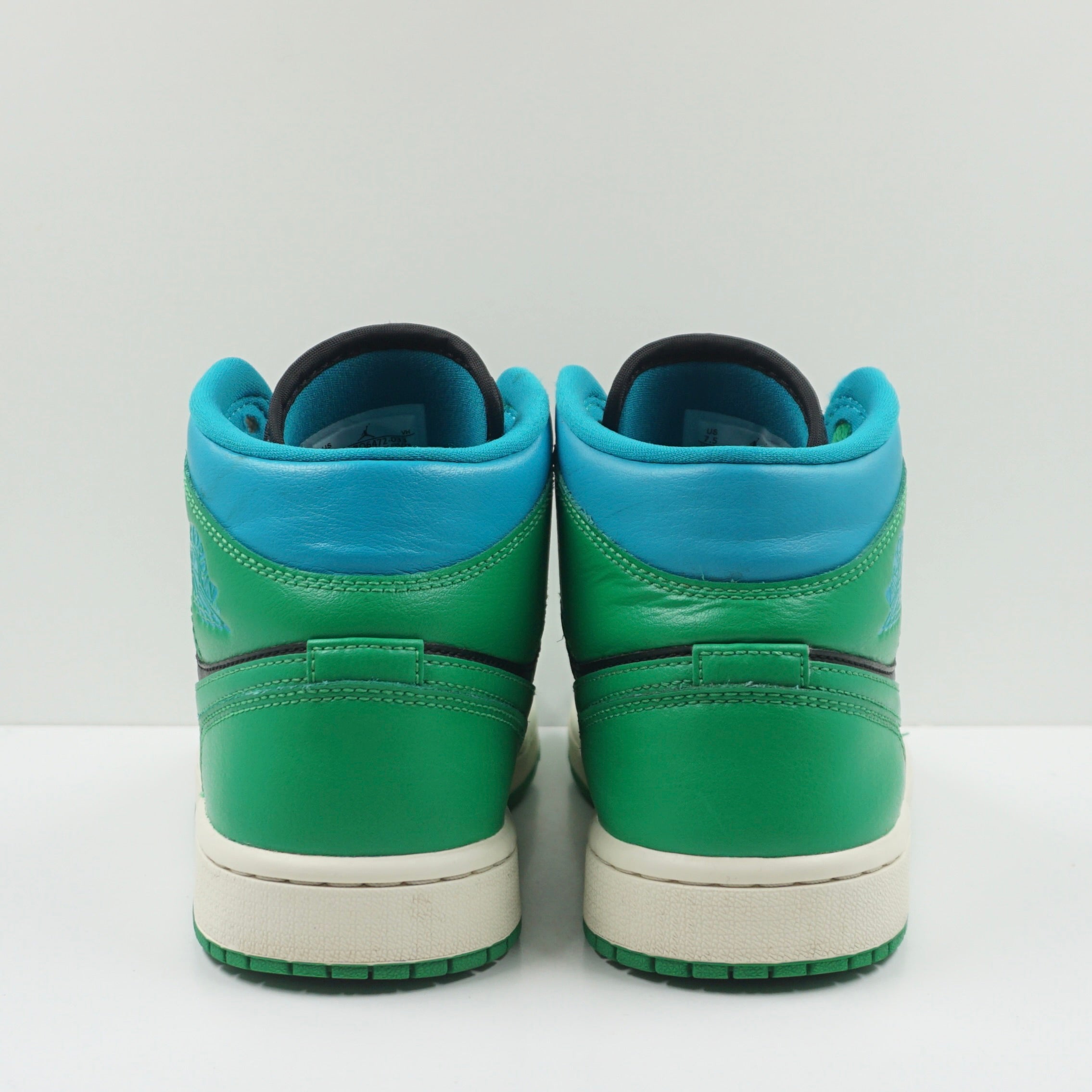 Jordan 1 Mid Lucky Green Aquatone (W)