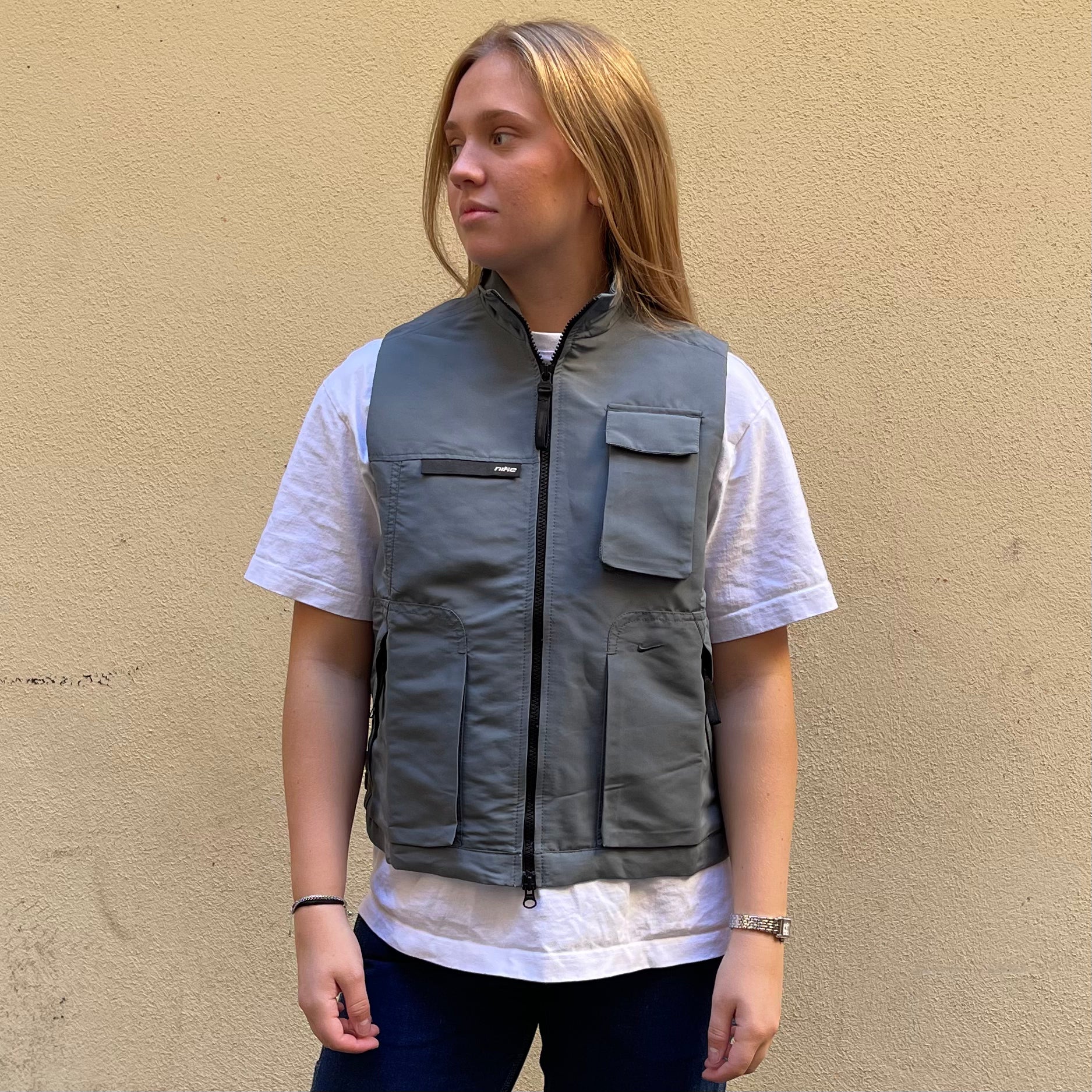 Vintage Nike Teal Vest (Youth)