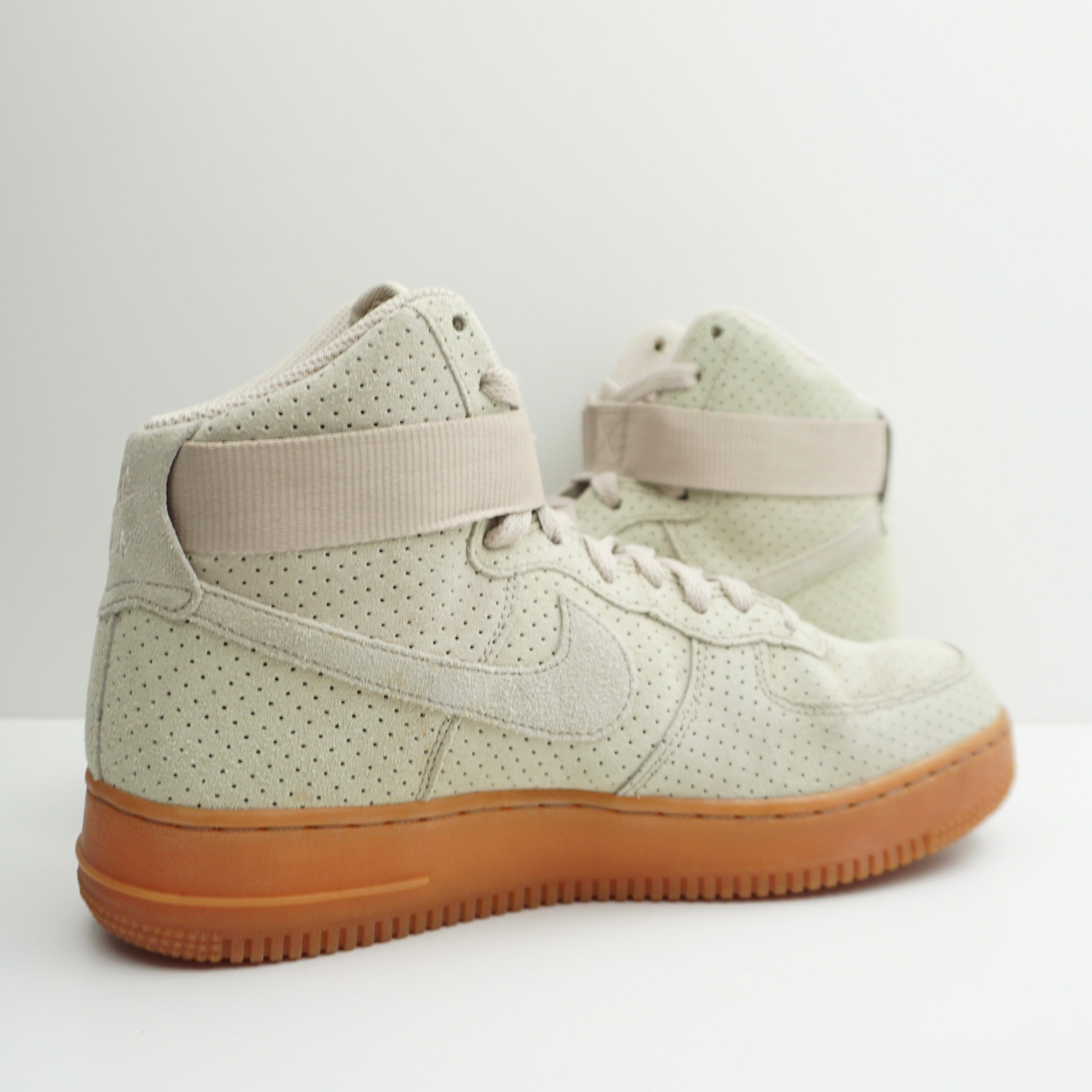 Nike Air Force 1 High Beige Suede (W)