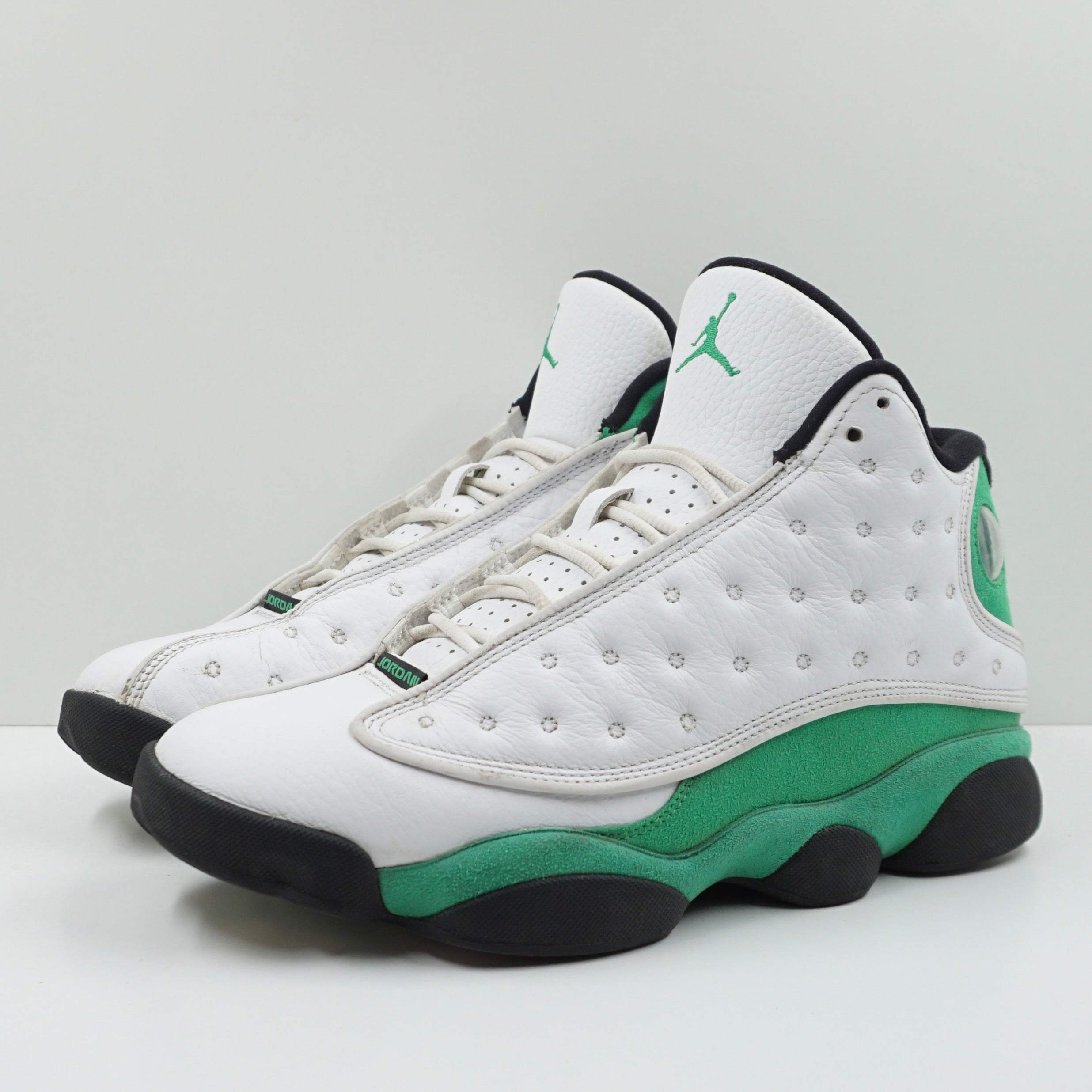 Jordan 13 Retro White Lucky Green
