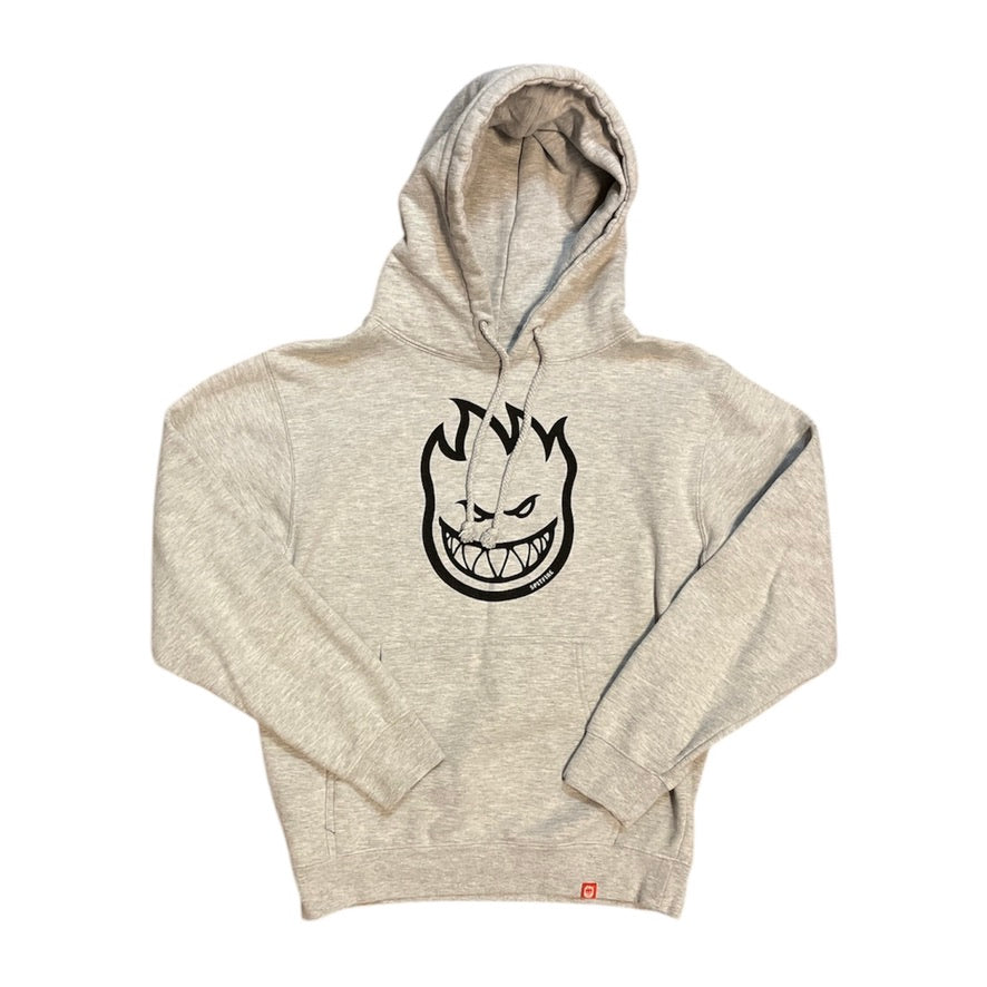 Spitfire Big Head Logo Grey Hoodie