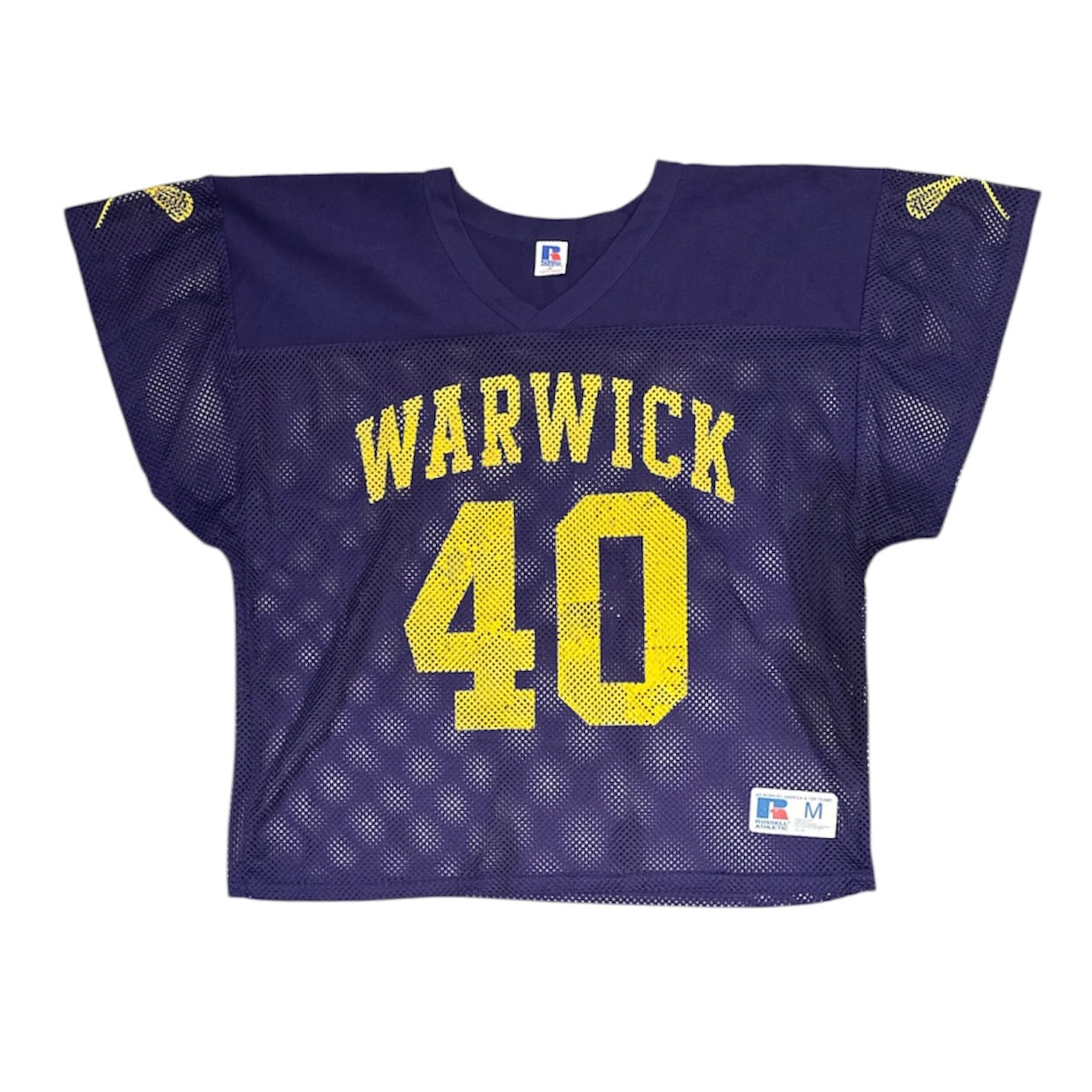 Russel Athletic Warwick #40 Purple Mesh Jersey