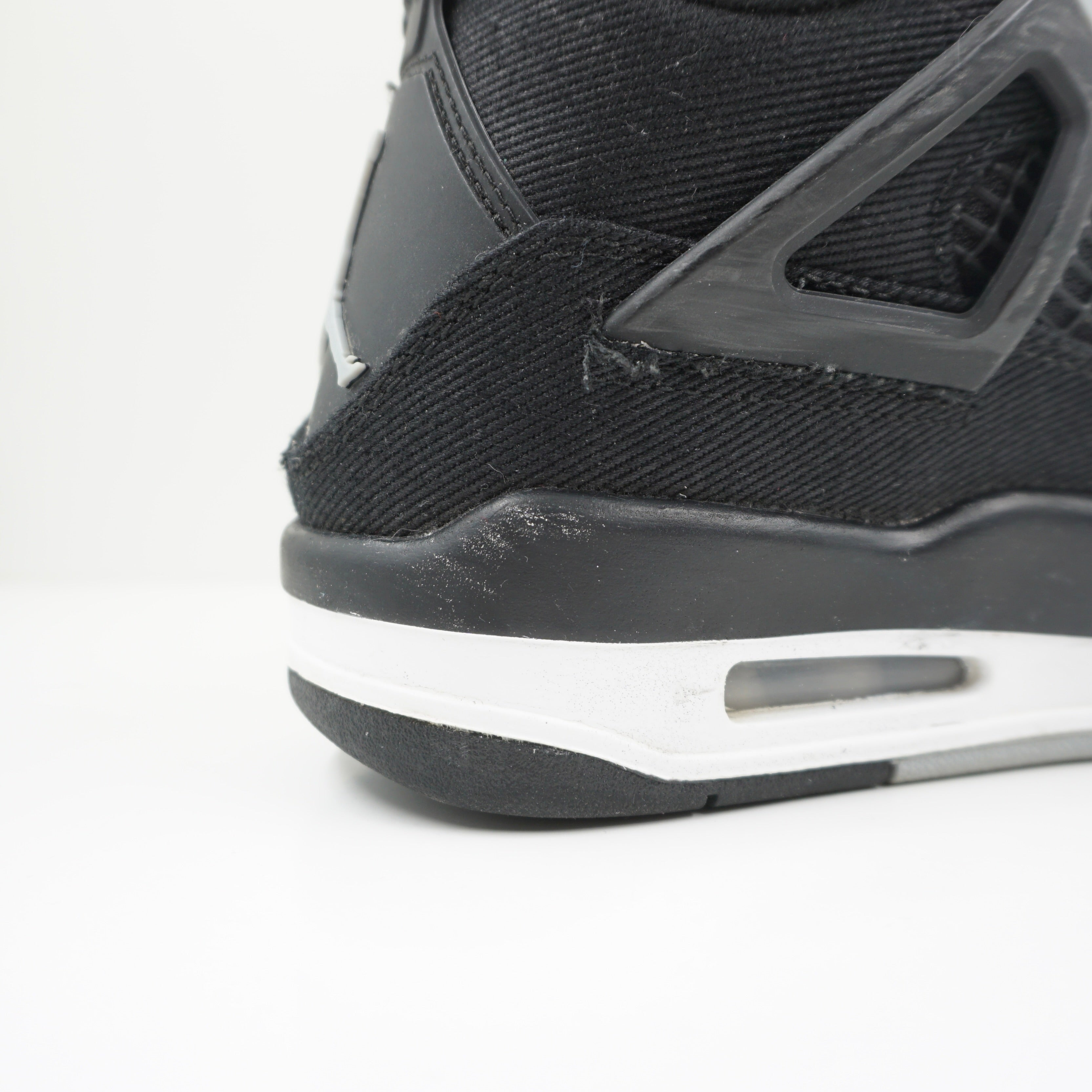 Jordan 4 Retro Black Canvas (GS)