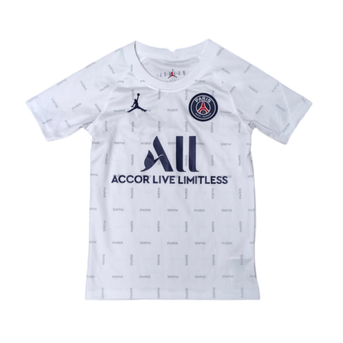 Jordan Paris-Saint Germain 2021/2022 Pre Match Football Jersey (Youth)