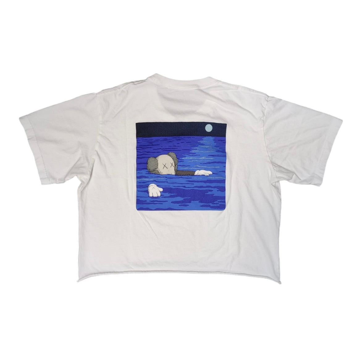 KAWS x Uniqlo UT Short Sleeve Artbook Cover Cropped Tshirt