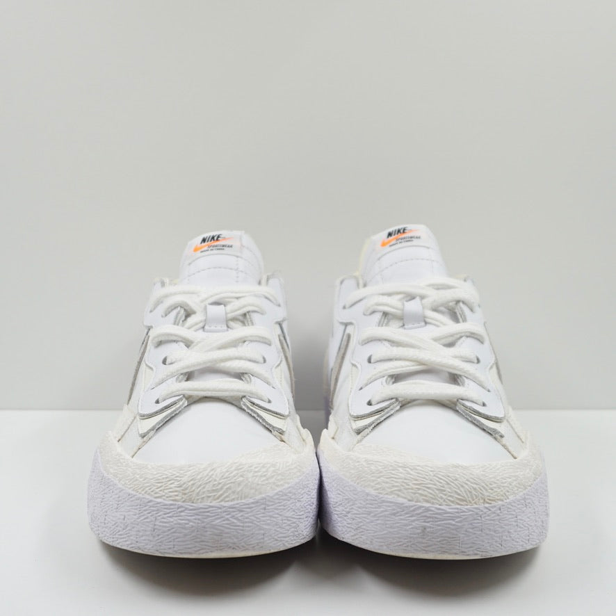 Nike Blazer Low Sacai White Patent Leather