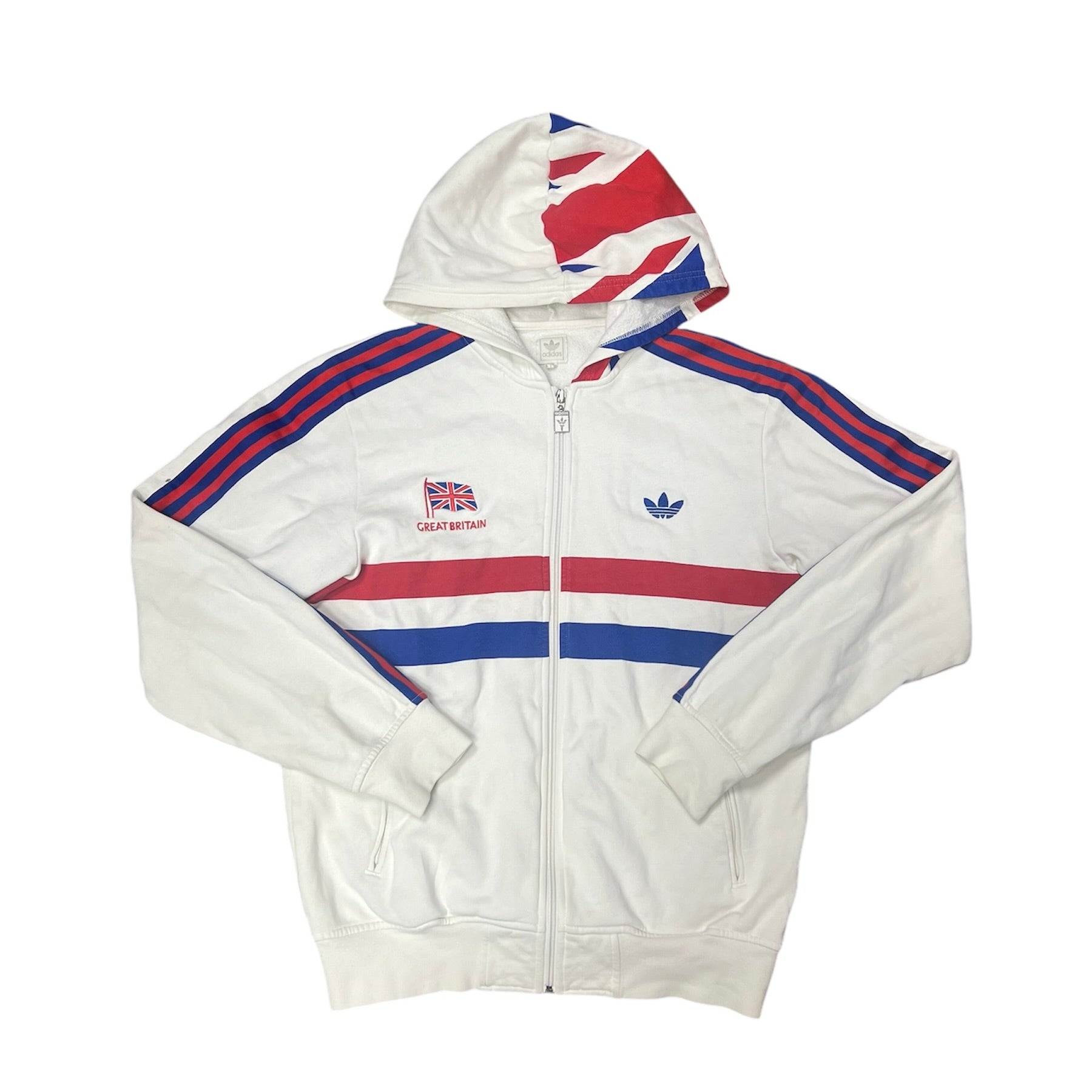 Adidas Great Britain Olympics Beijing 2008 Full Zip Hoodie