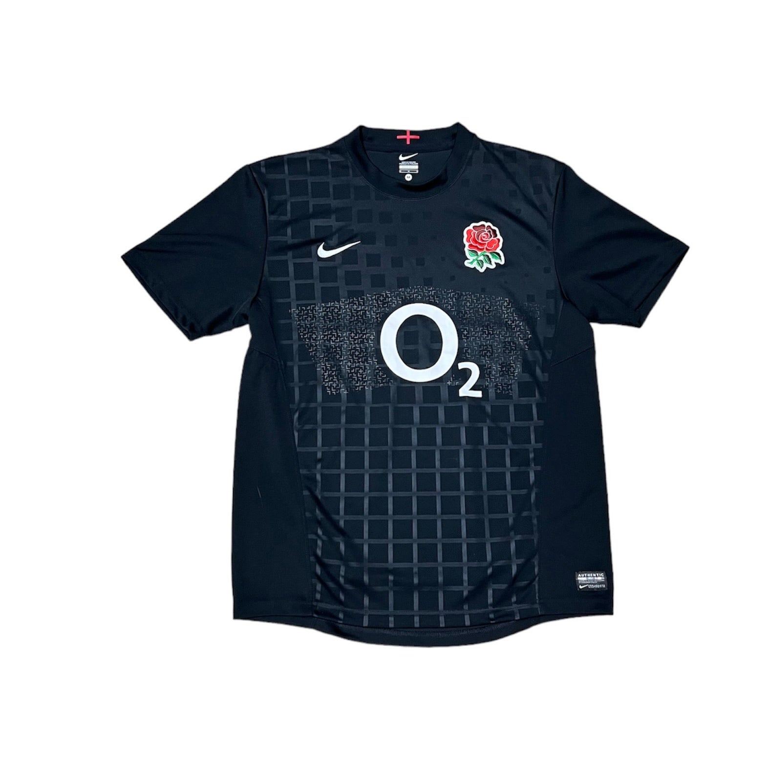 Nike England Black Union Rugby Jersey