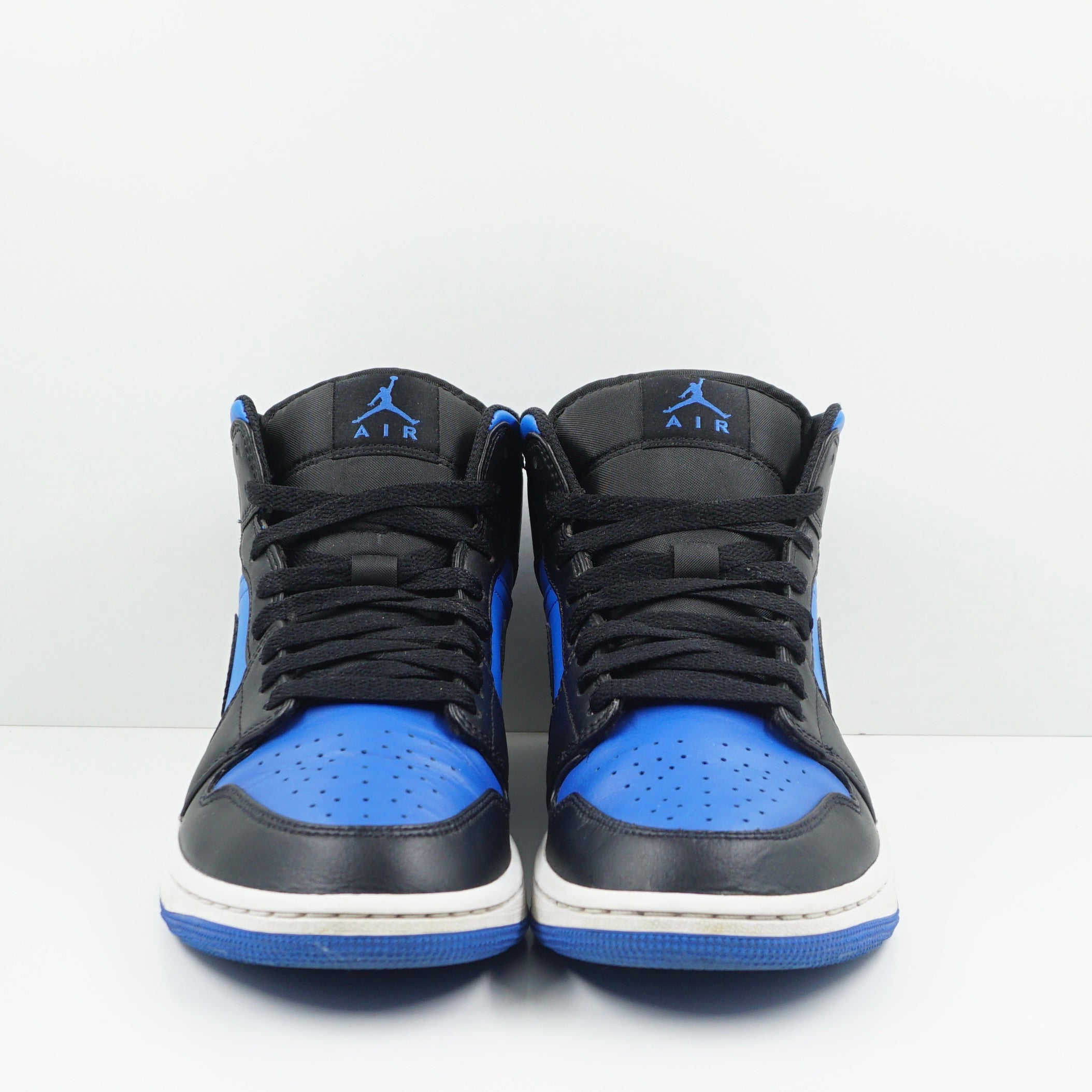 Jordan 1 Mid Black Royal Blue