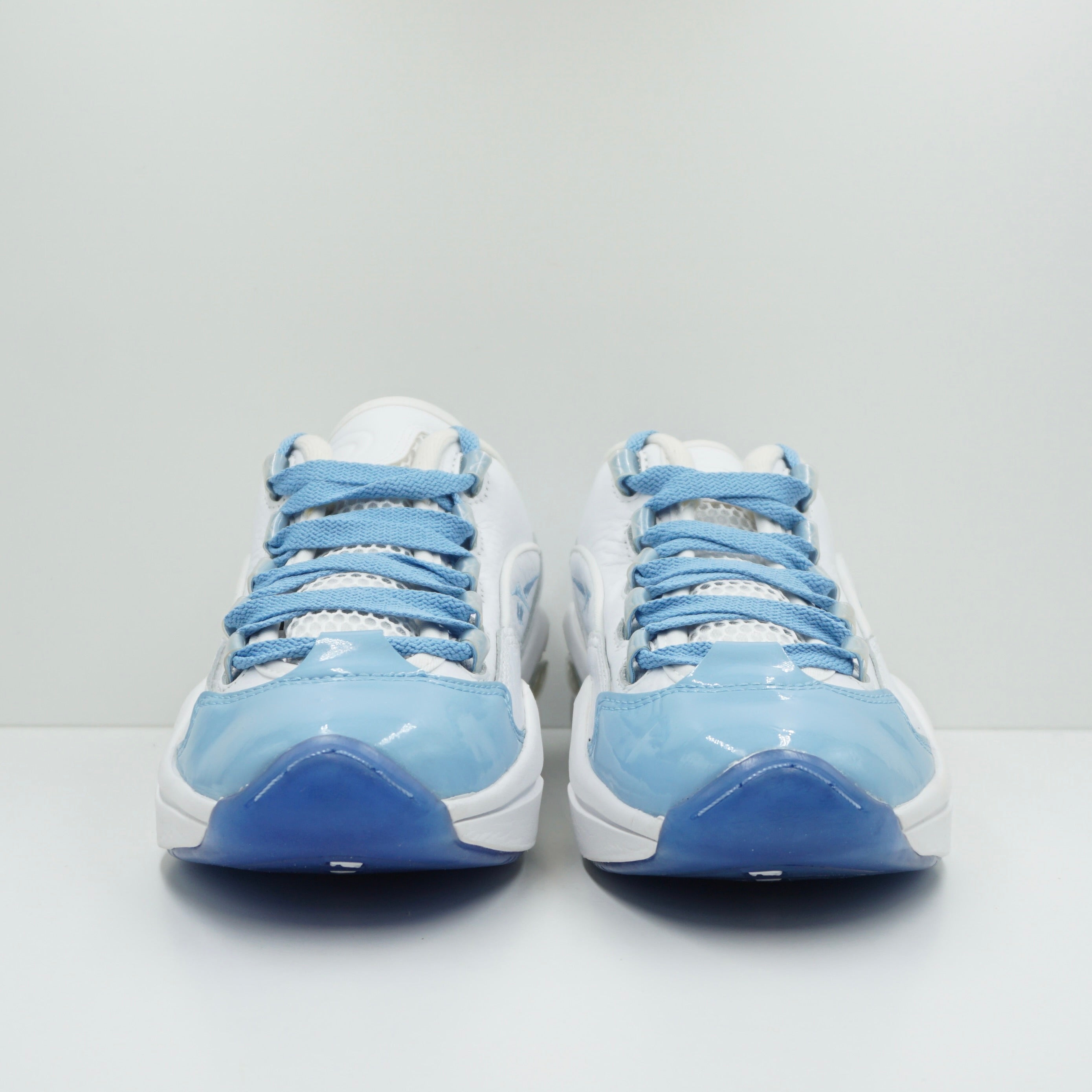 Reebok Question Low Patent Toe Carolina (GS)