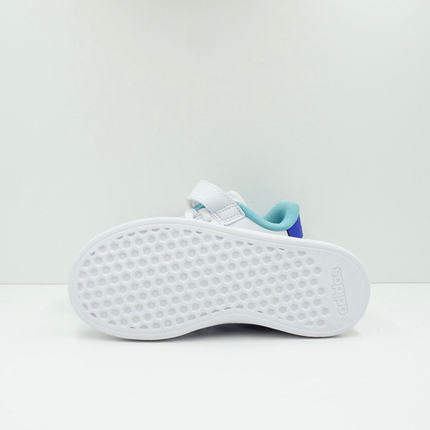 Adidas Grand Court 2.0 White Blue Toddler