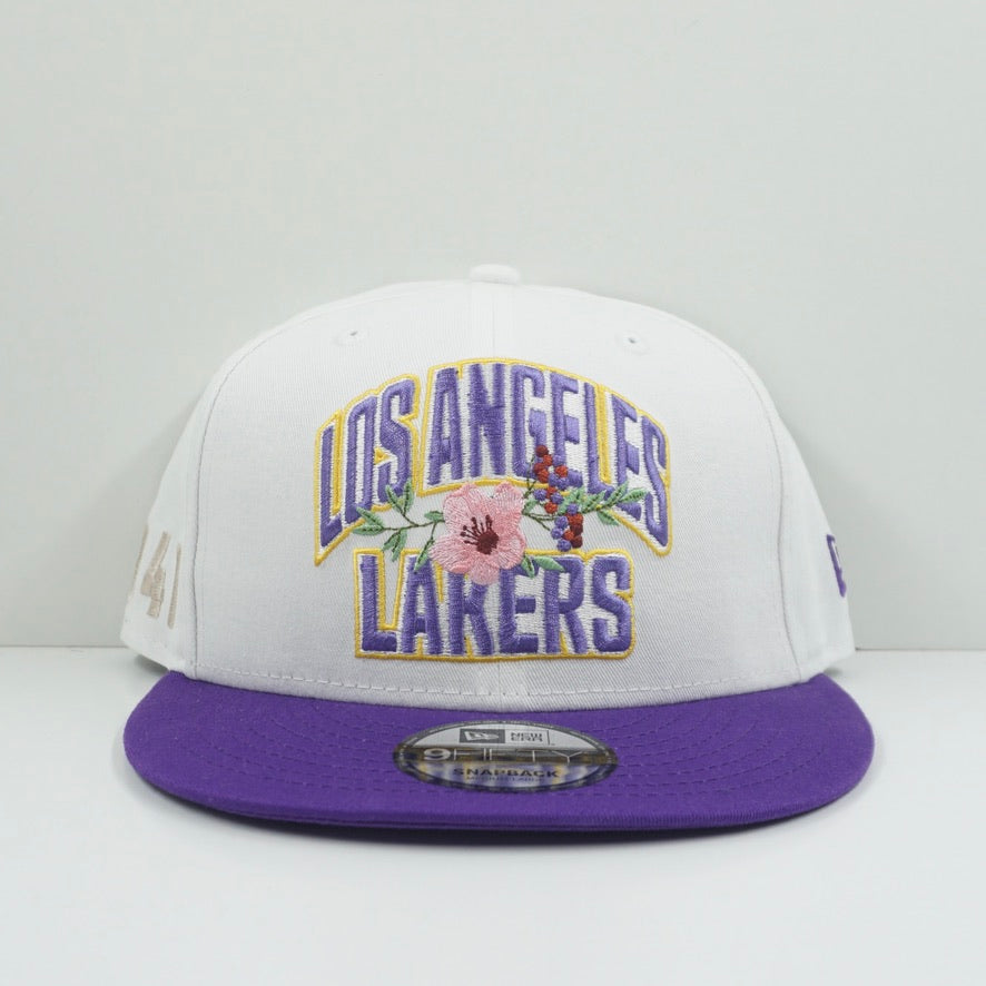New Era Los Angeles Lakers Flower Snapback Cap
