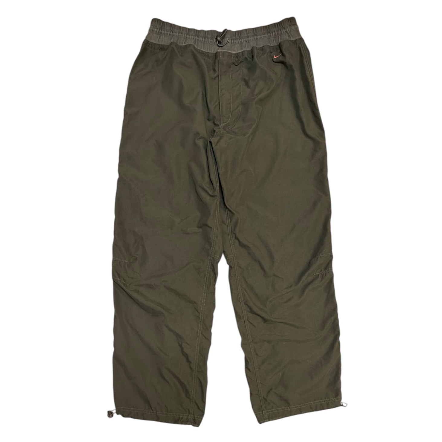 Nike Running Utility Leg Zipper Olive Gray Track Pants