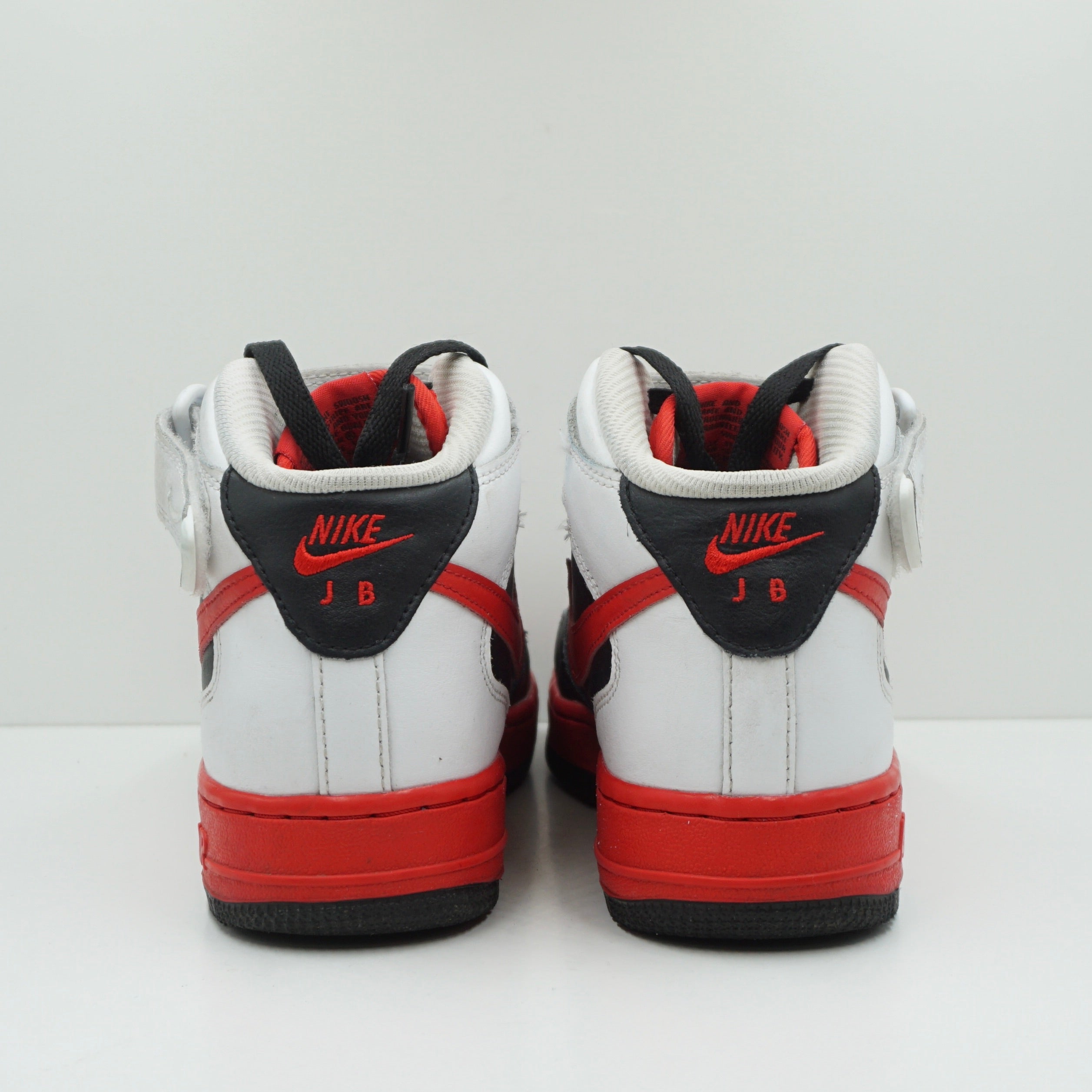 Nike Air Force 1 Mid By You Red Black White (W)