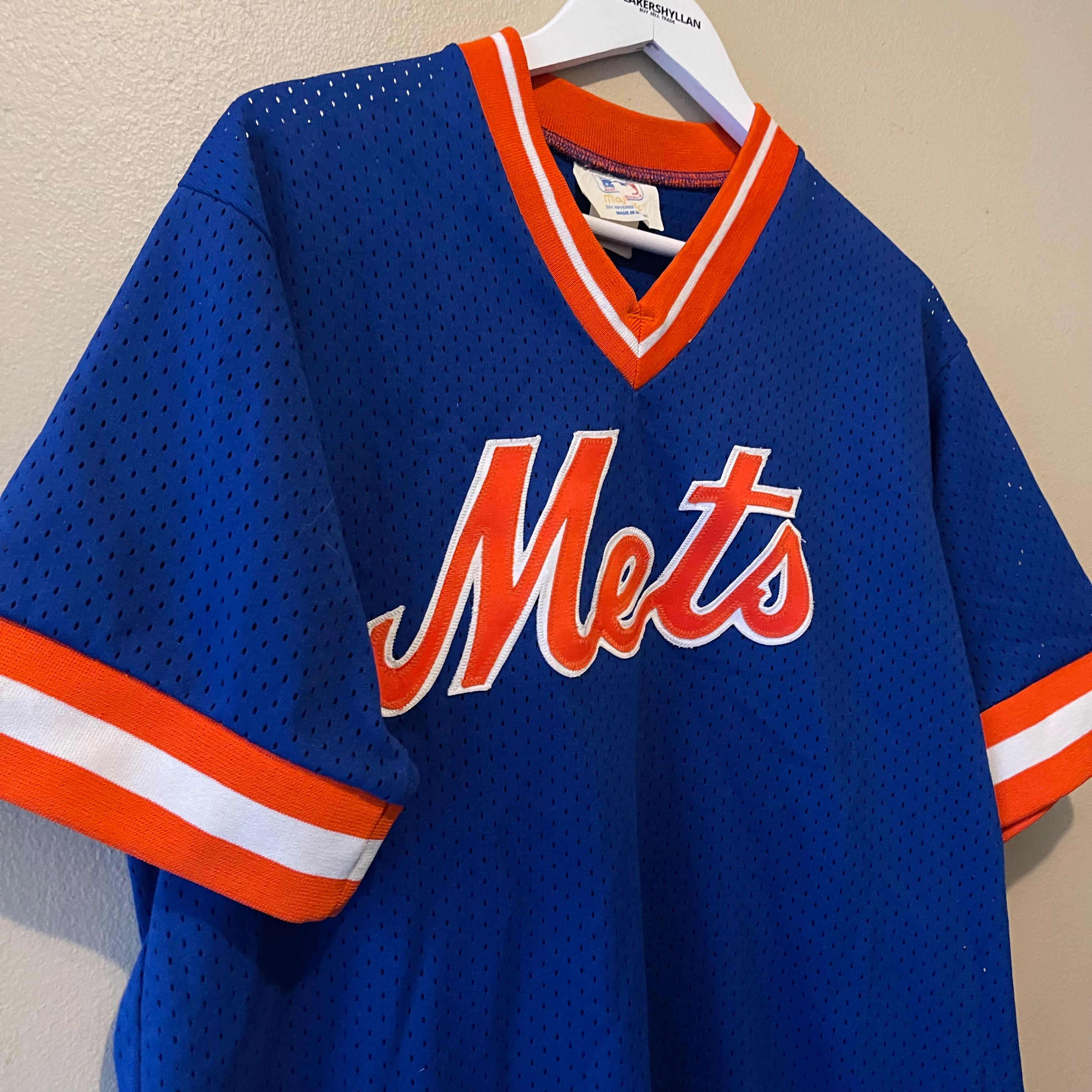 Majestic New York Mets Mesh Baseball Tshirt