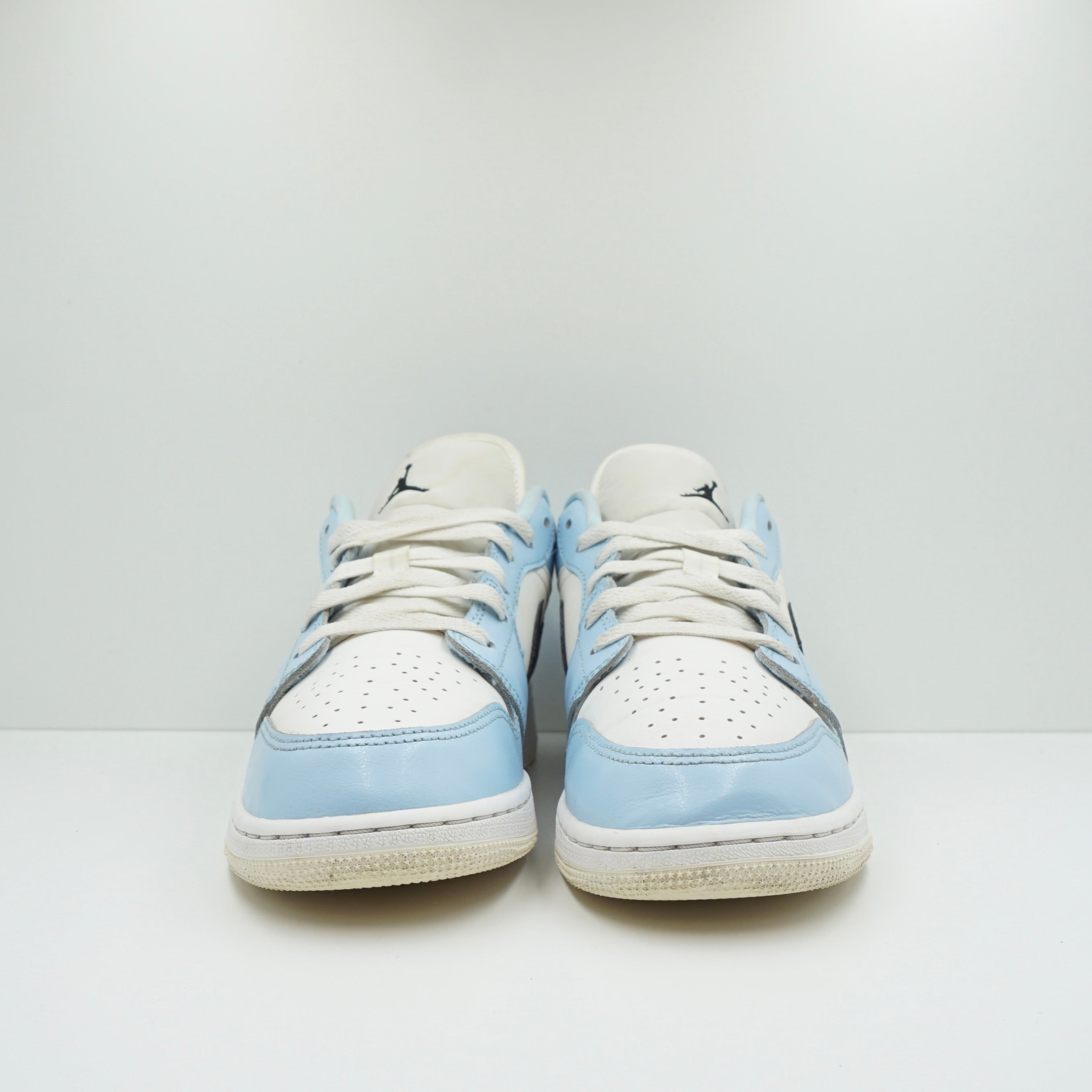Jordan 1 Low Ice Blue Black (GS)
