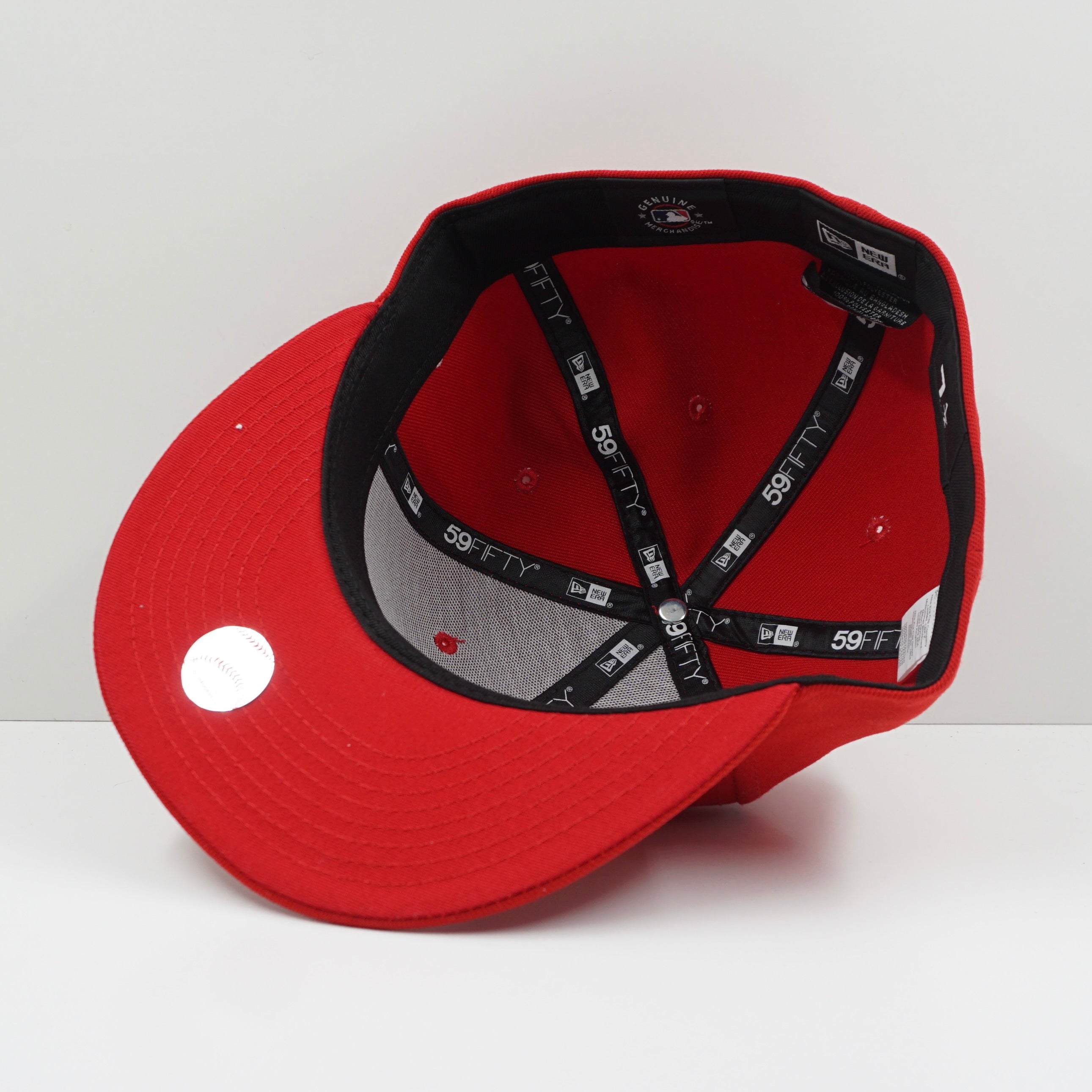 New Era Los Angeles Dodgers Red Fitted Cap