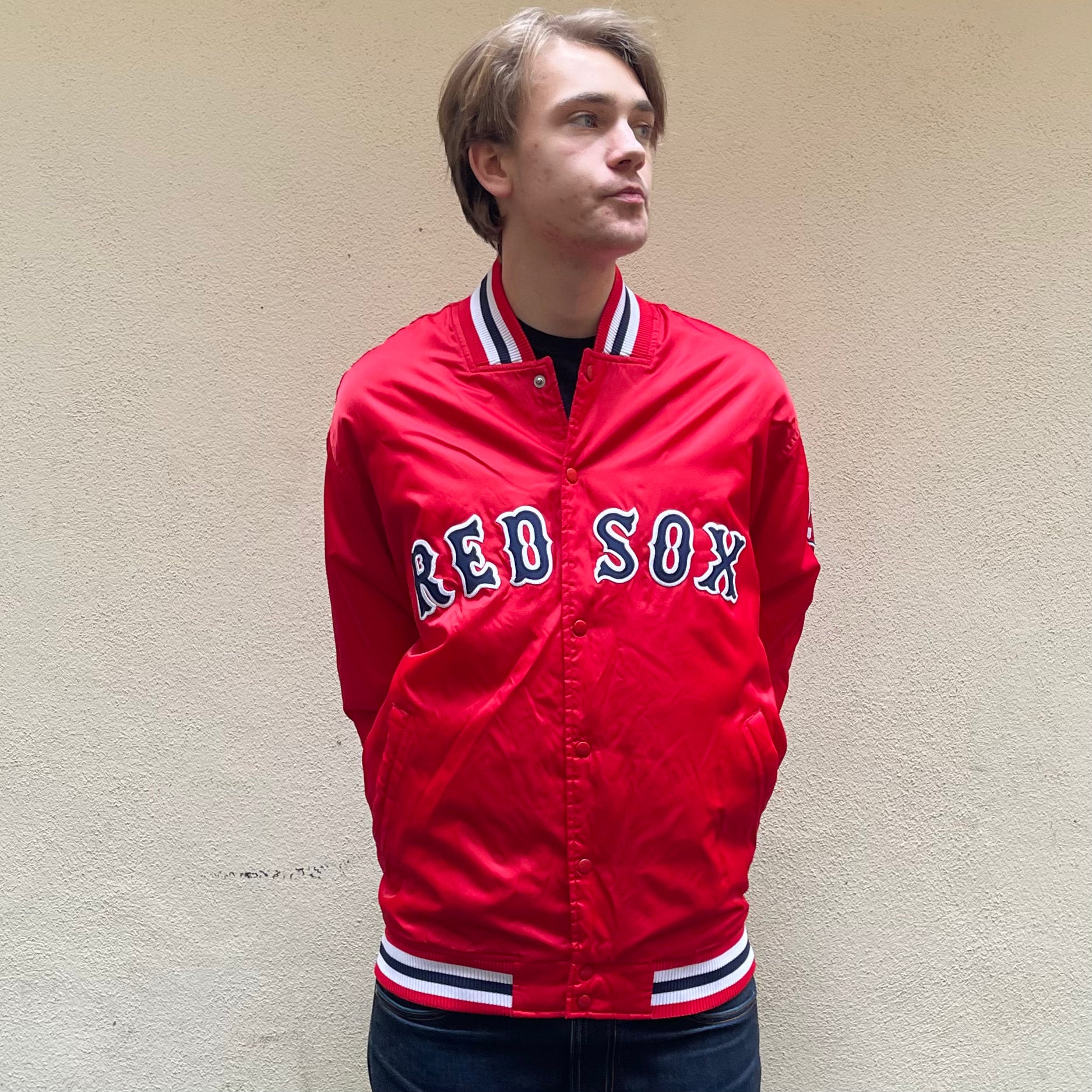 Majestic Red Soxs Baseball Jacket