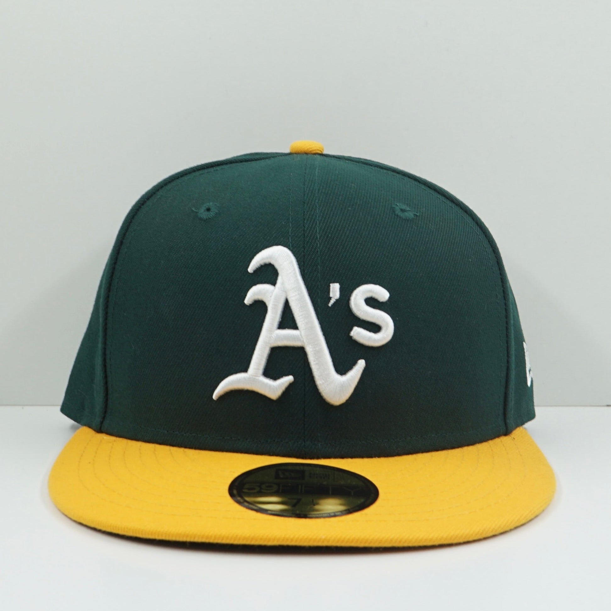 New Era Oakland Athletics Yellow Brim Fitted Cap