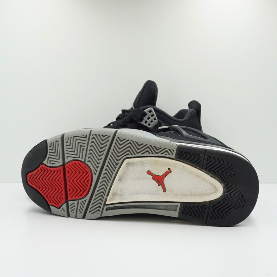 Jordan 4 Retro SE Black Canvas