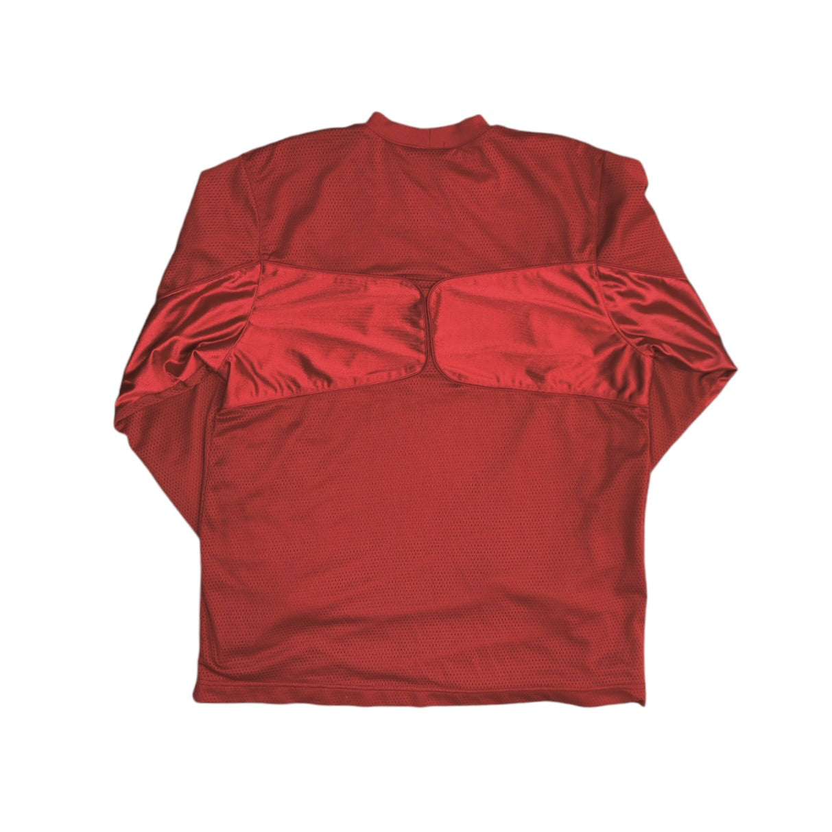 Nike Hoops Durasheen Red Mesh Long Sleeve