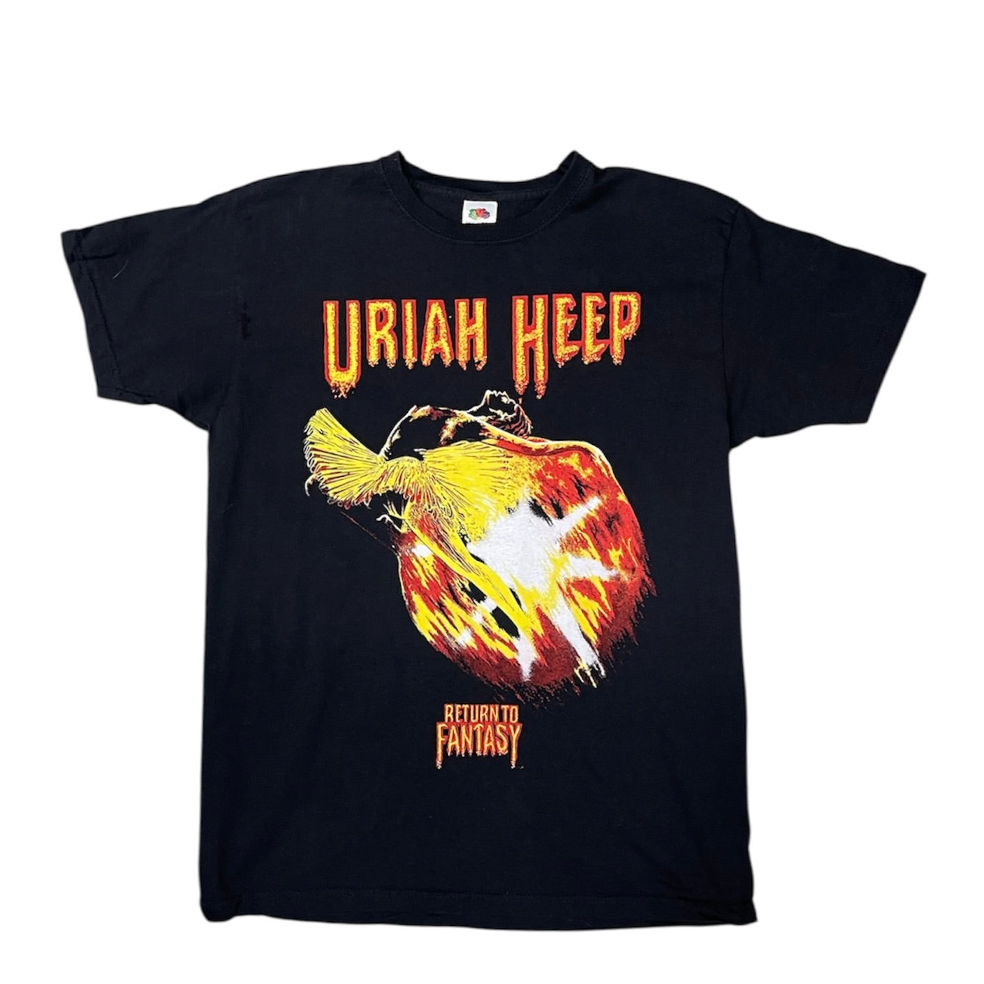 Fruit Of The Loom Uriah Heep Black Tshirt